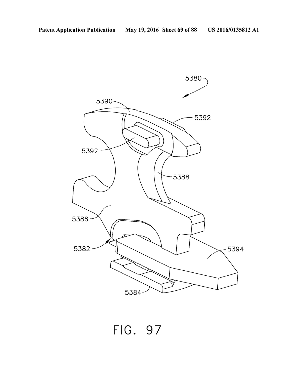 SURGICAL STAPLING INSTRUMENTS WITH ROTATABLE STAPLE DEPLOYMENT     ARRANGEMENTS - diagram, schematic, and image 70