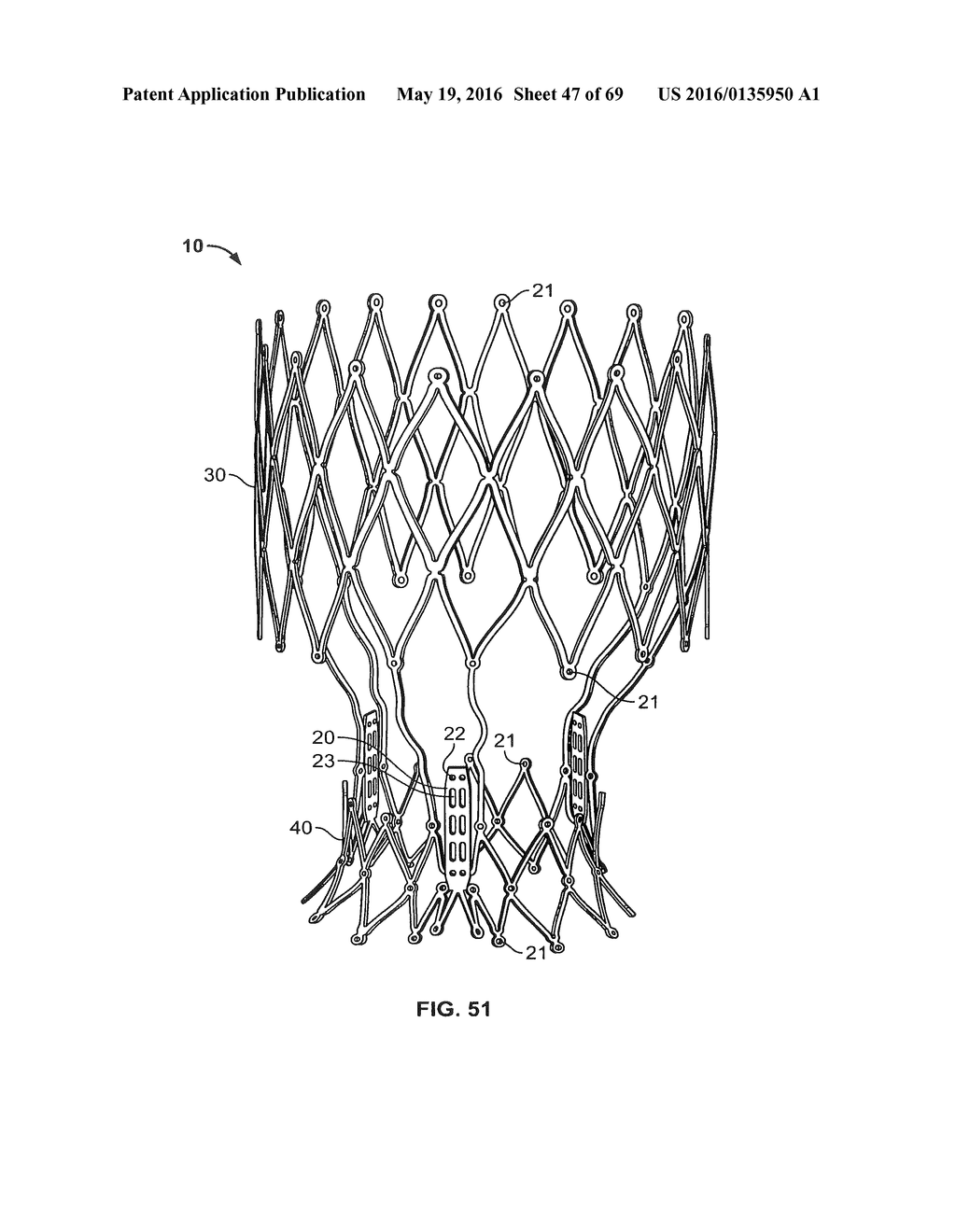 COLLAPSIBLE PROSTHETIC HEART VALVES - diagram, schematic, and image 48