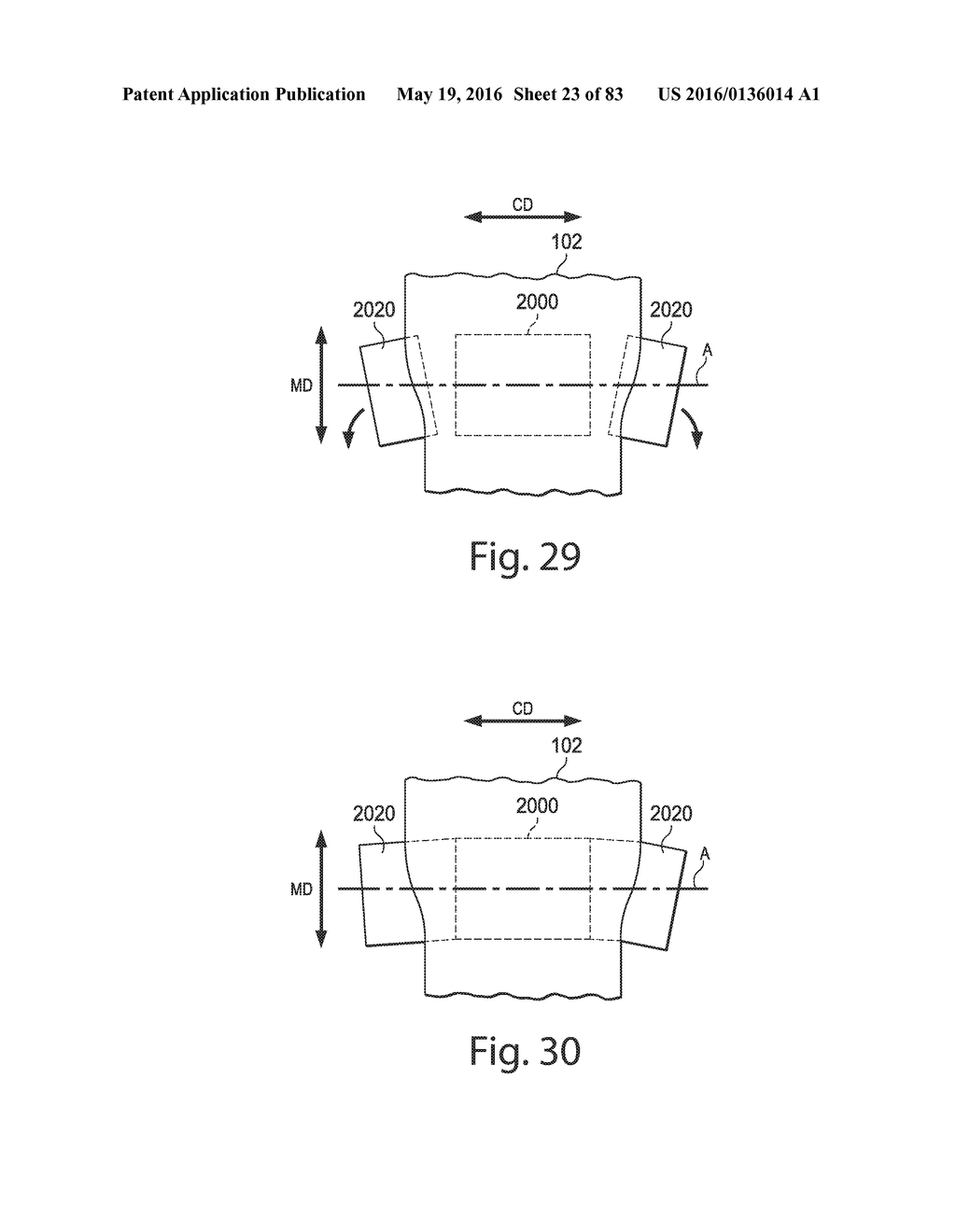 PATTERNED APERTURED WEBS, LAMINATES, AND METHODS FOR MAKING THE SAME - diagram, schematic, and image 24