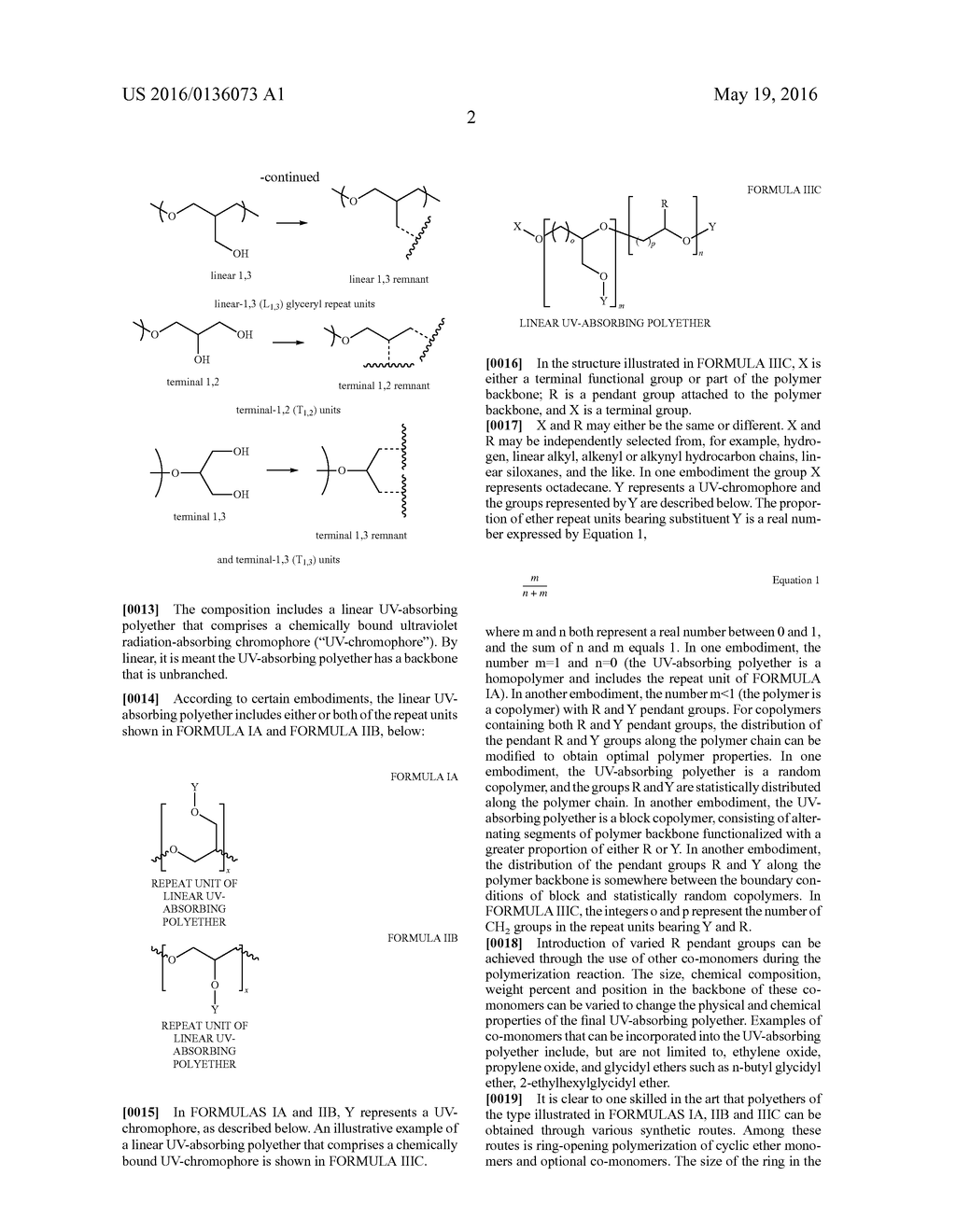 SUNSCREEN COMPOSITIONS CONTAINING AN ULTRAVIOLET RADIATION-ABSORBING     POLYMER - diagram, schematic, and image 03