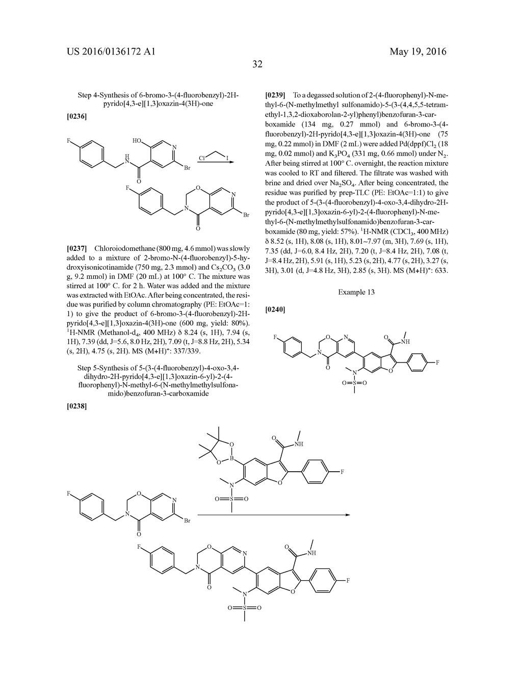 SUBSTITUTED BENZOFURAN COMPOUNDS AND METHODS OF USE THEREOF FOR THE     TREATMENT OF VIRAL DISEASES - diagram, schematic, and image 33