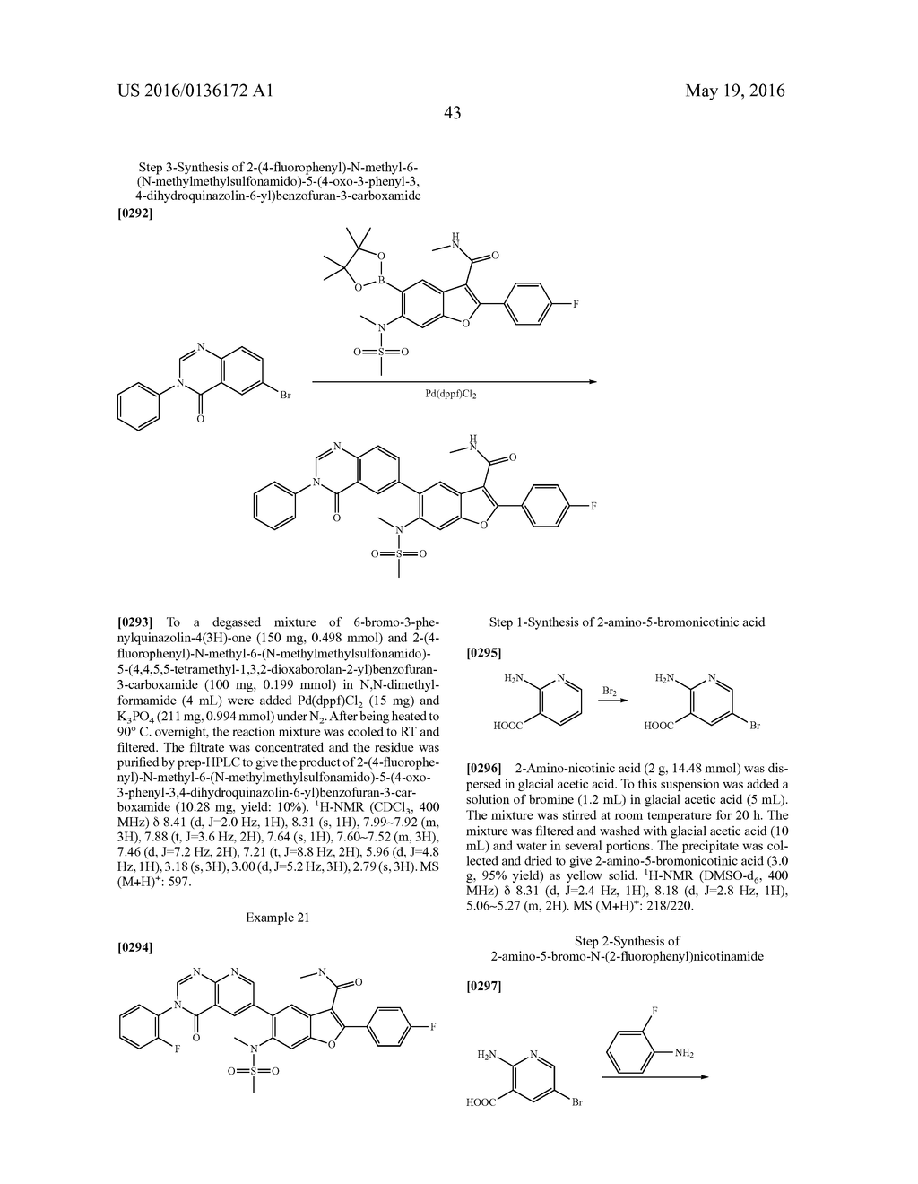 SUBSTITUTED BENZOFURAN COMPOUNDS AND METHODS OF USE THEREOF FOR THE     TREATMENT OF VIRAL DISEASES - diagram, schematic, and image 44