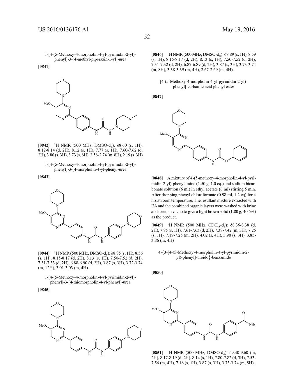 NOVEL PYRIMIDINE COMPOUNDS AS mTOR AND PI3K INHIBITORS - diagram, schematic, and image 53