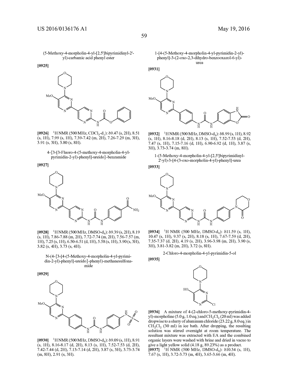 NOVEL PYRIMIDINE COMPOUNDS AS mTOR AND PI3K INHIBITORS - diagram, schematic, and image 60