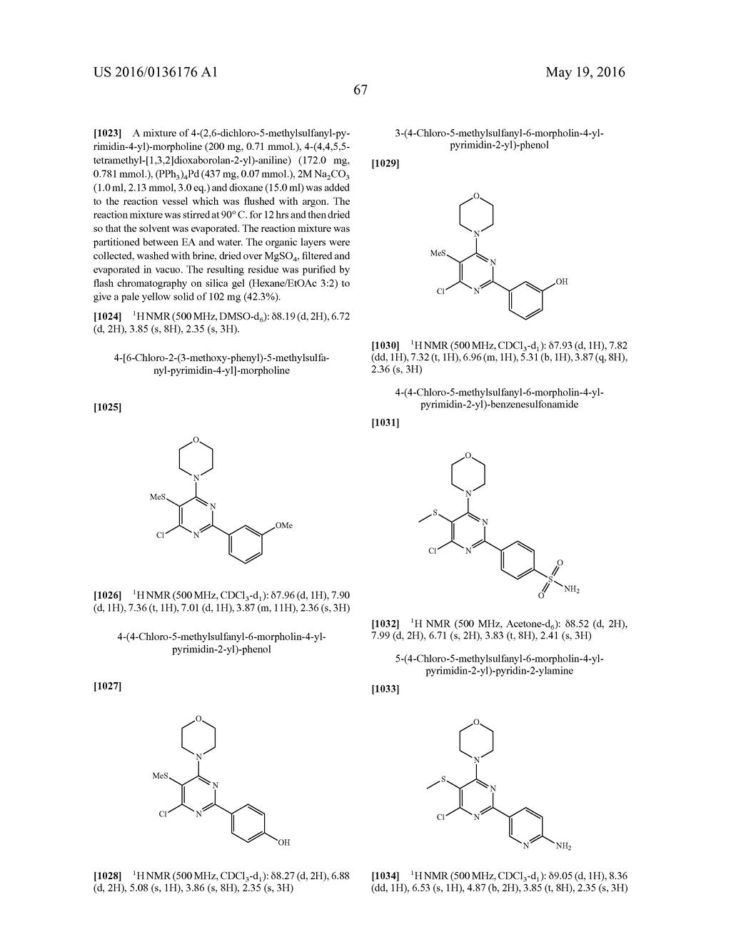 NOVEL PYRIMIDINE COMPOUNDS AS mTOR AND PI3K INHIBITORS - diagram, schematic, and image 68