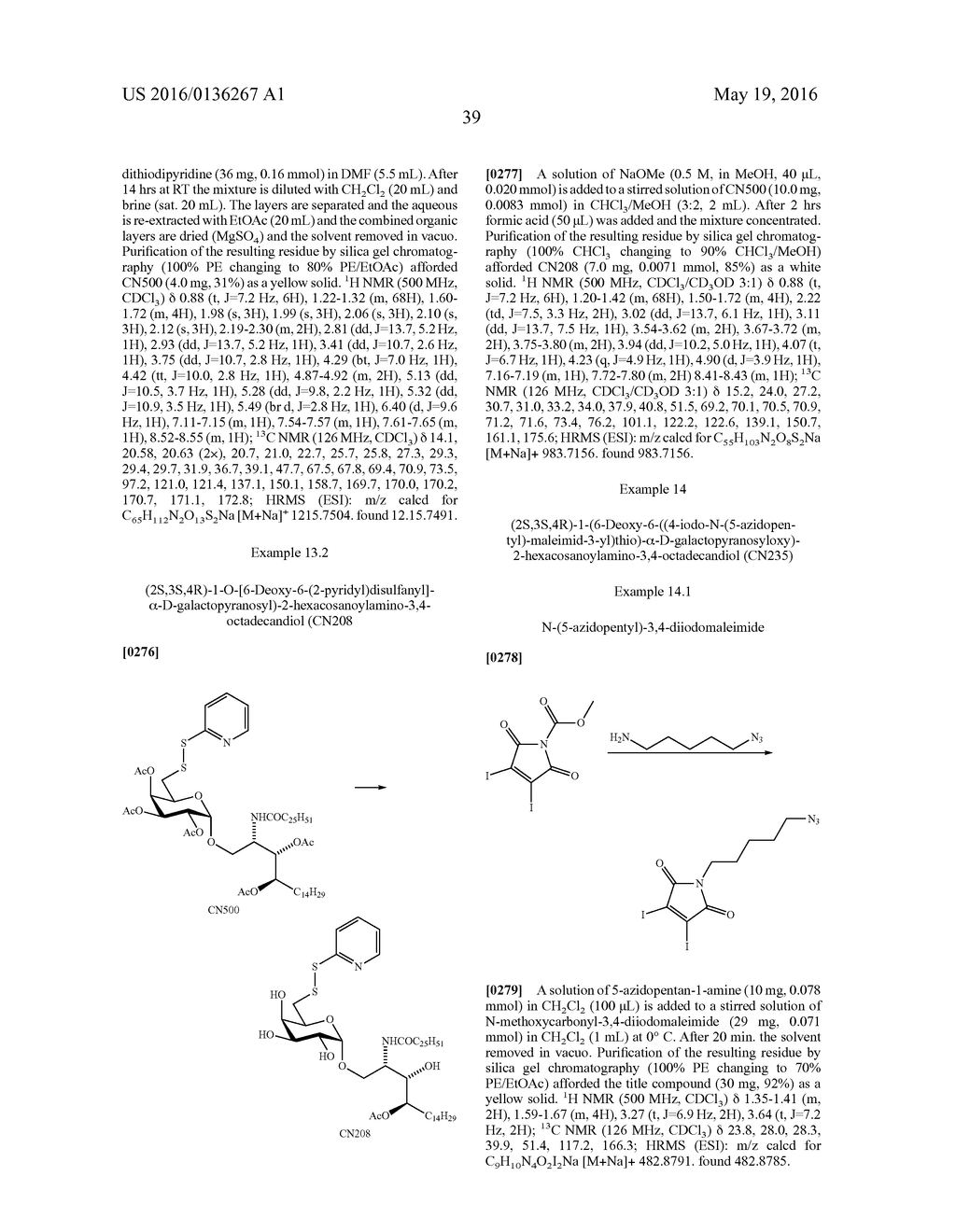 SPHINGOGLYCOLIPID ANALOGUES - diagram, schematic, and image 48