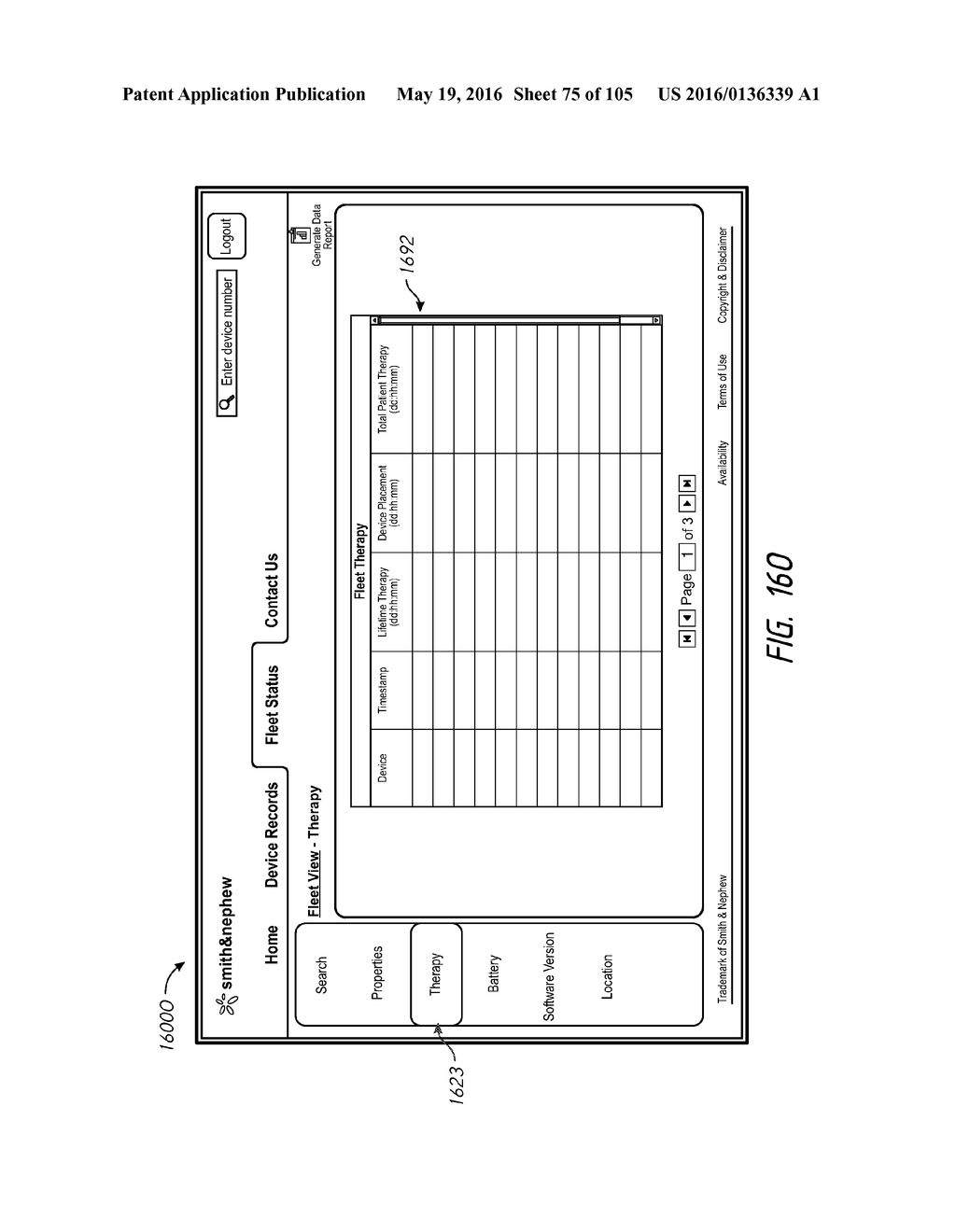 SYSTEMS AND METHODS FOR APPLYING REDUCED PRESSURE THERAPY - diagram, schematic, and image 76