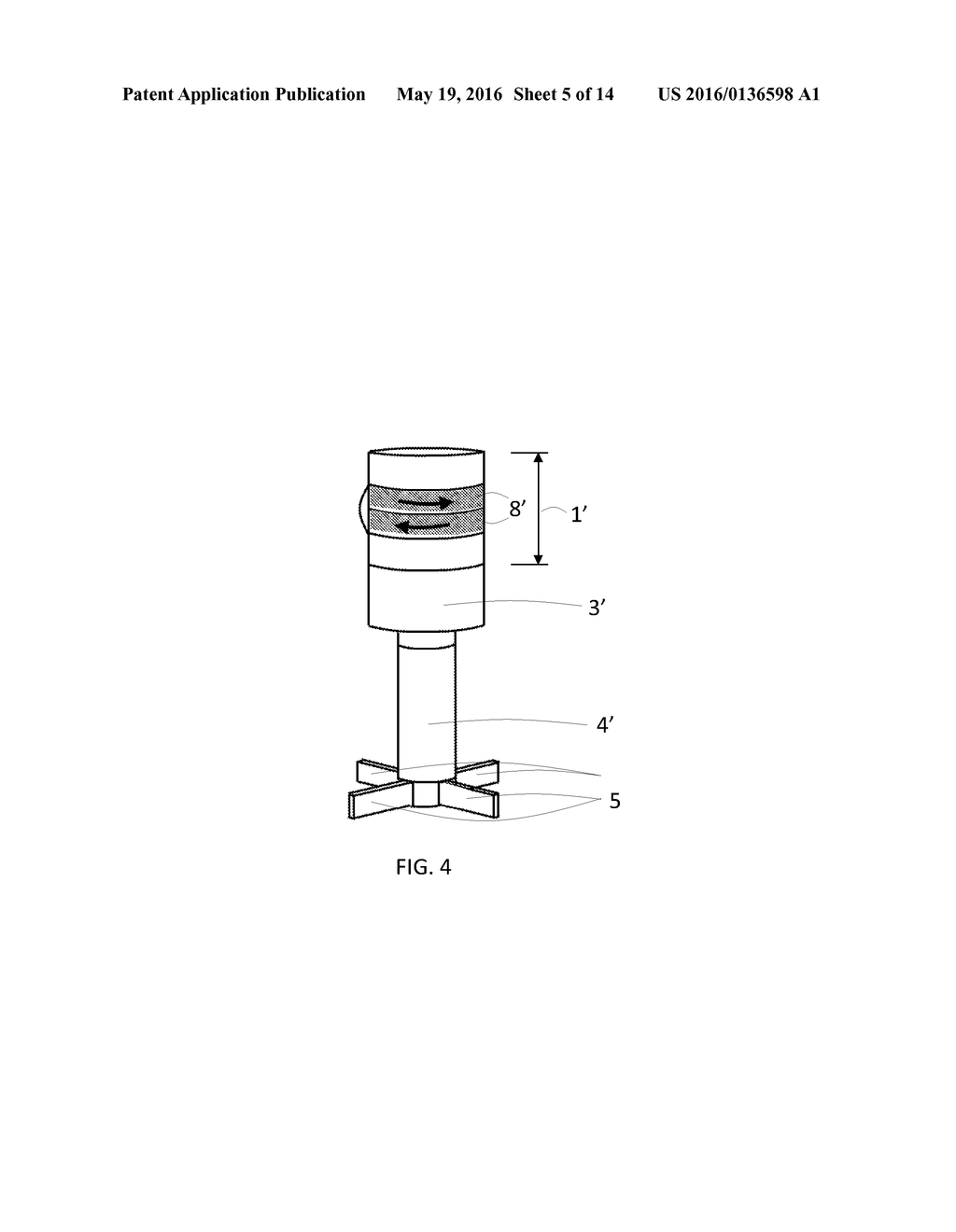 ULTRASONIC SYSTEM FOR MIXING MULTIPHASE MEDIA AND LIQUIDS, AND ASSOCIATED     METHOD - diagram, schematic, and image 06