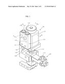 PIEZO-PNEUMATIC VALVE DRIVING TYPE DISPENSING PUMP AND METHOD OF     DISPENSING VISCOUS LIQUID BY USING THE PUMP diagram and image