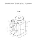 PIEZO-PNEUMATIC VALVE DRIVING TYPE DISPENSING PUMP AND METHOD OF     DISPENSING VISCOUS LIQUID BY USING THE PUMP diagram and image