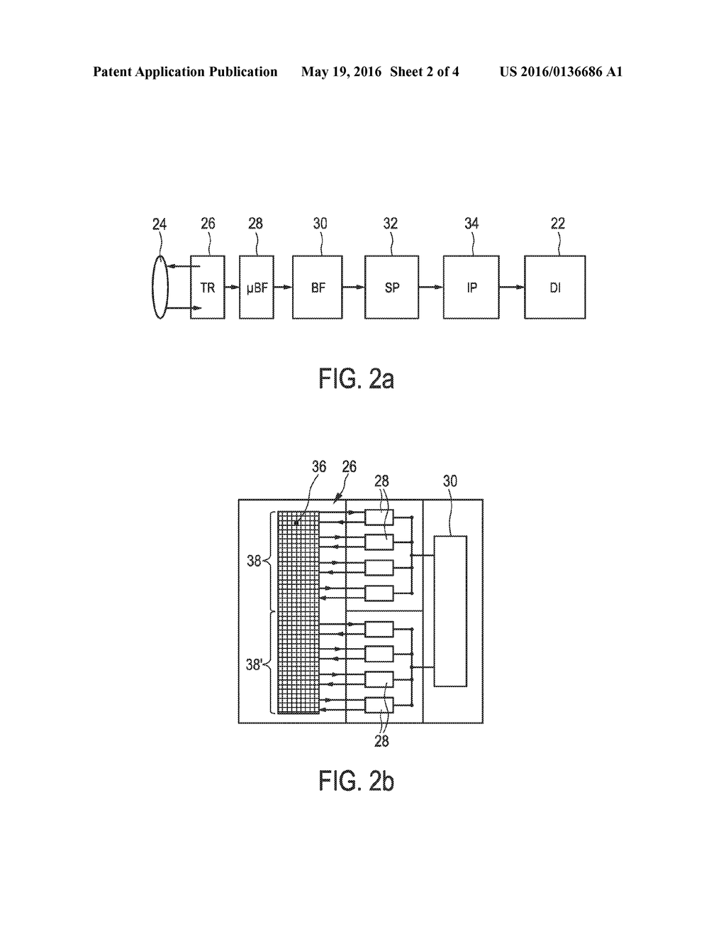 INTEGRATED CIRCUIT ARRANGEMENT FOR AN UNTRASOUND TRANSDUCER ARRAY - diagram, schematic, and image 03