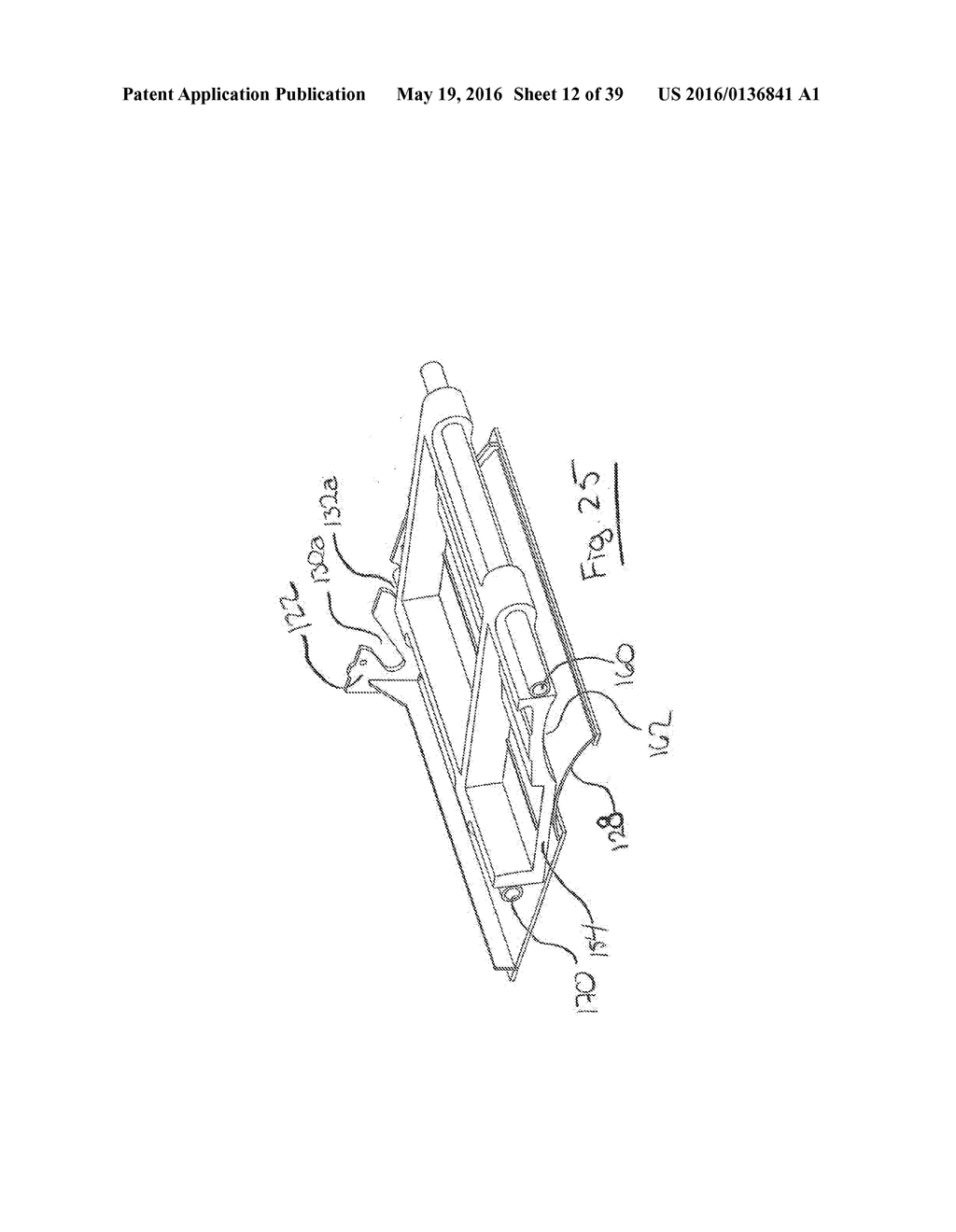 Wet Cast Brick Molding Equipment, Method of Using the Same and Brick Made     Therewith - diagram, schematic, and image 13