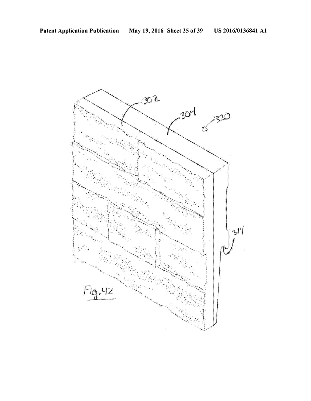 Wet Cast Brick Molding Equipment, Method of Using the Same and Brick Made     Therewith - diagram, schematic, and image 26