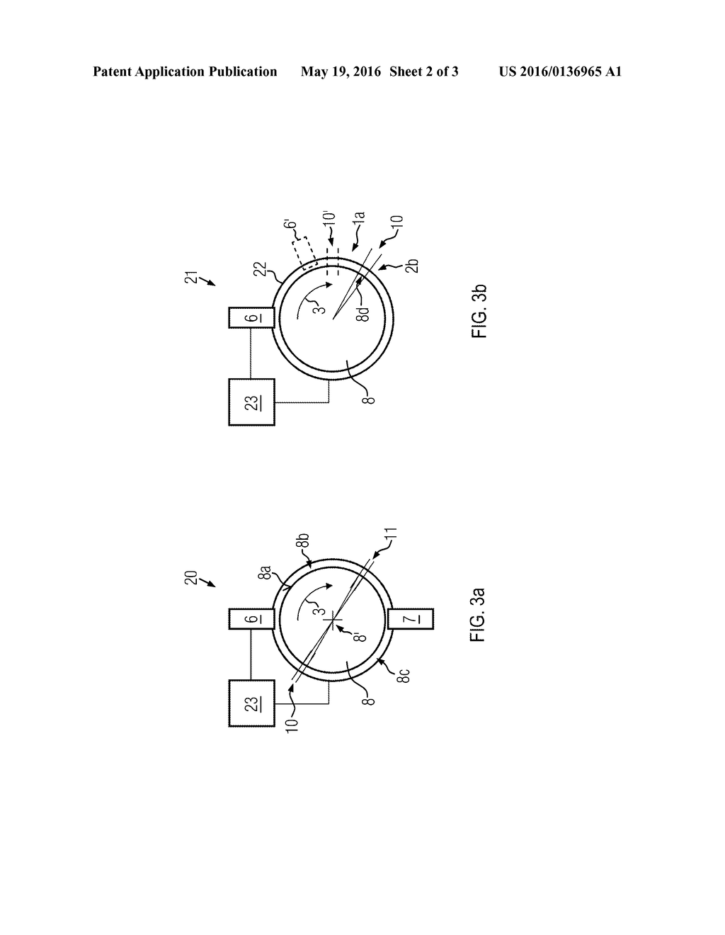 METHOD AND DEVICE FOR INKJET PRINTING ON CONTAINERS - diagram, schematic, and image 03