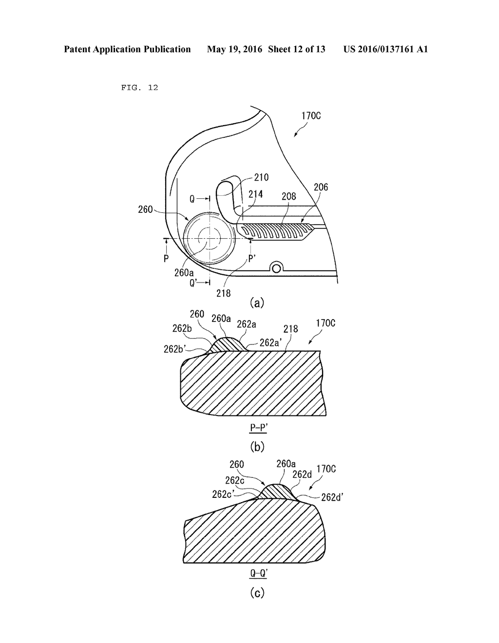 Seatbelt Through-Anchor And Seatbelt Device - diagram, schematic, and image 13