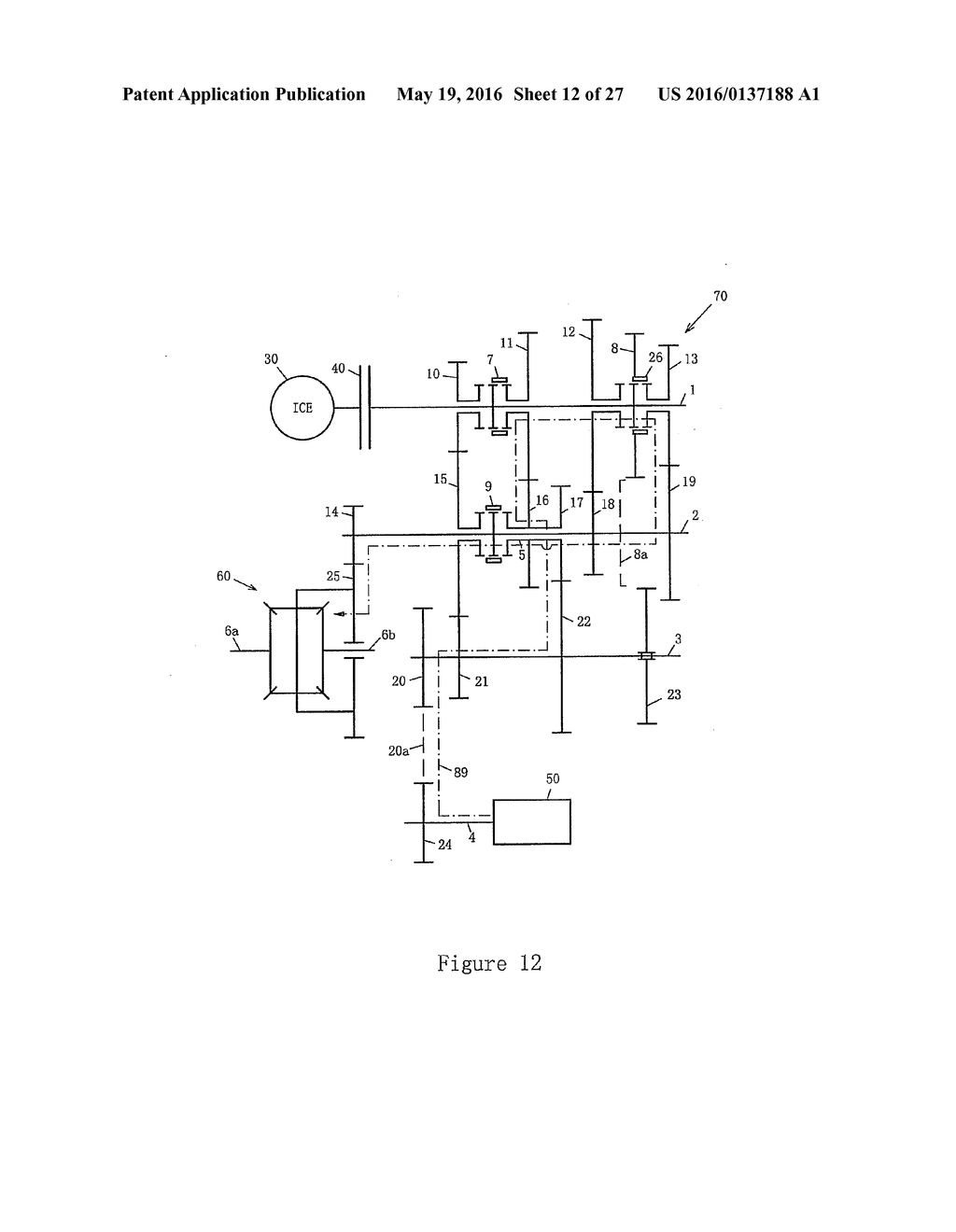 Control systems and methods for transmission of hybrid power vehicle - diagram, schematic, and image 13