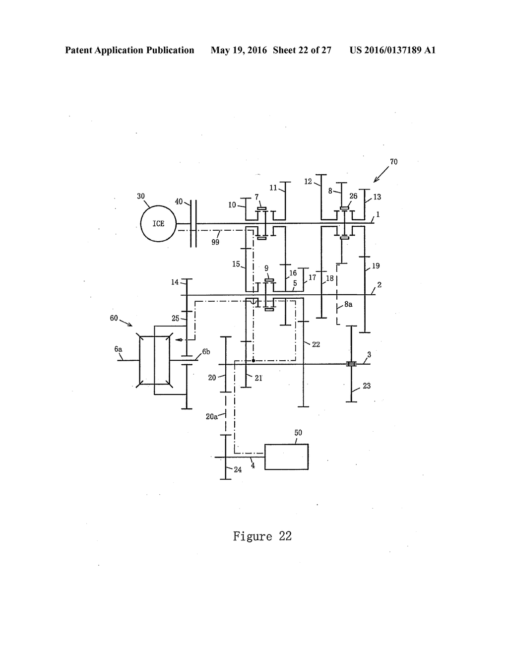 Control systems and methods for transmission of hybrid power vehicle - diagram, schematic, and image 23