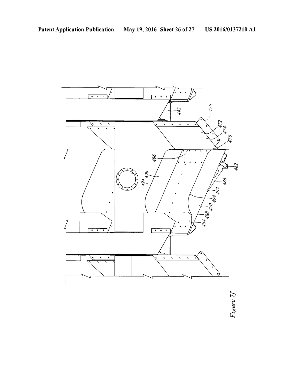 RAIL ROAD HOPPER CAR RIDGE FITTINGS - diagram, schematic, and image 27