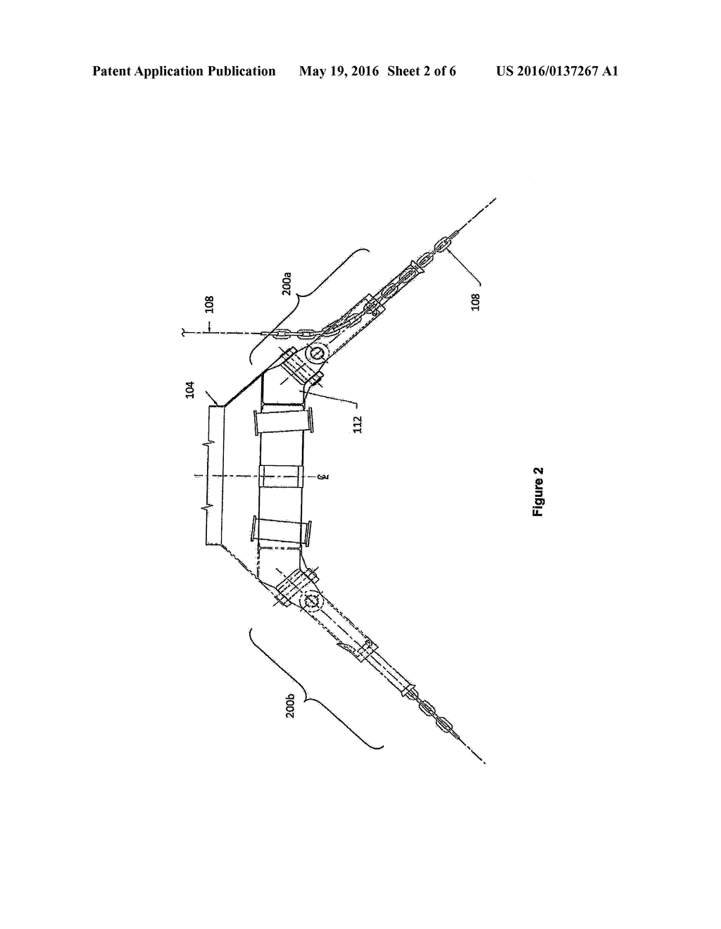 METHOD OF SUPPORTING A CHAIN STOPPER ON A VESSEL, A CHAIN STOPPER ASSEMBLY     FOR A VESSEL, AND A VESSEL - diagram, schematic, and image 03