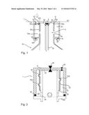 DRINKS BOTTLE WITH FEED POSSIBILITY FOR A GASEOUS MEDIUM diagram and image