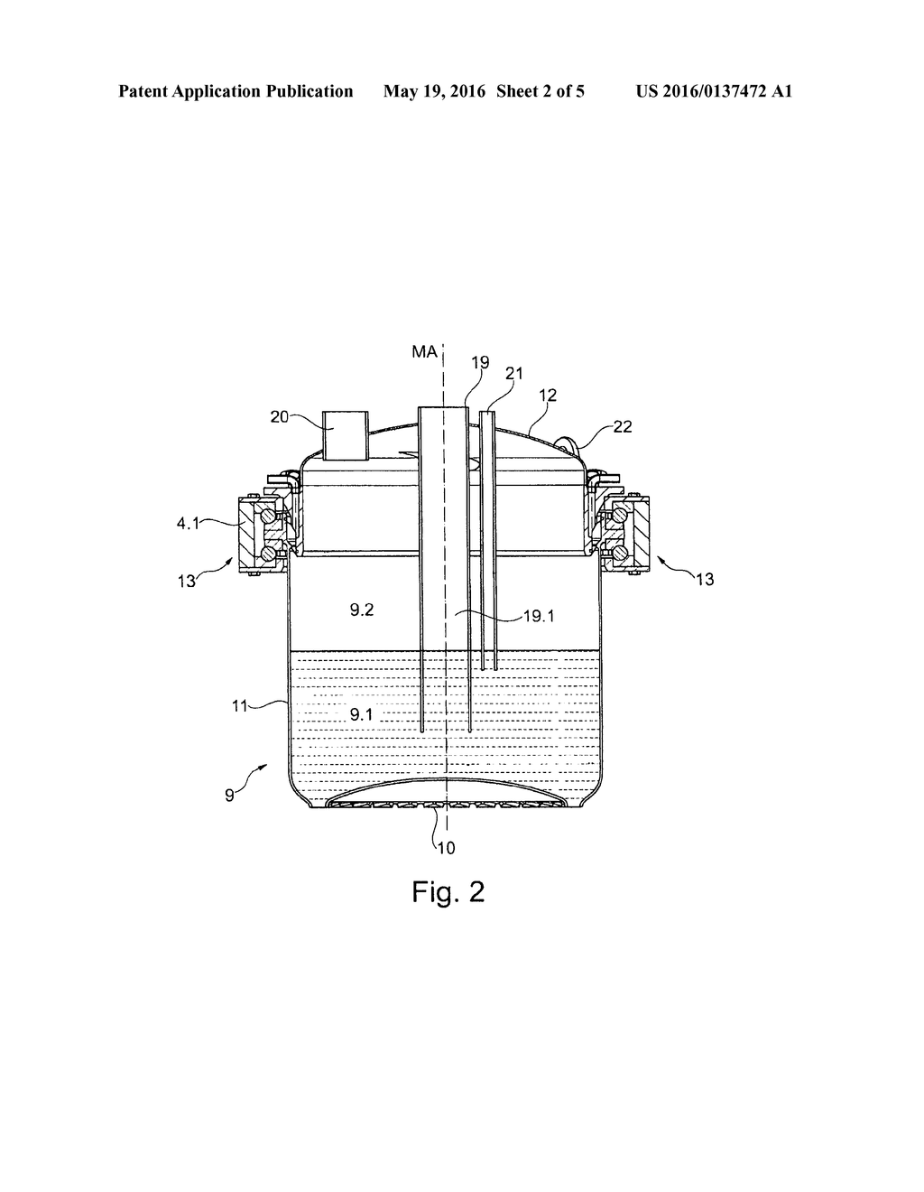 MACHINE AND METHOD FOR FILLING CONTAINERS AND CLEANING METHOD - diagram, schematic, and image 03