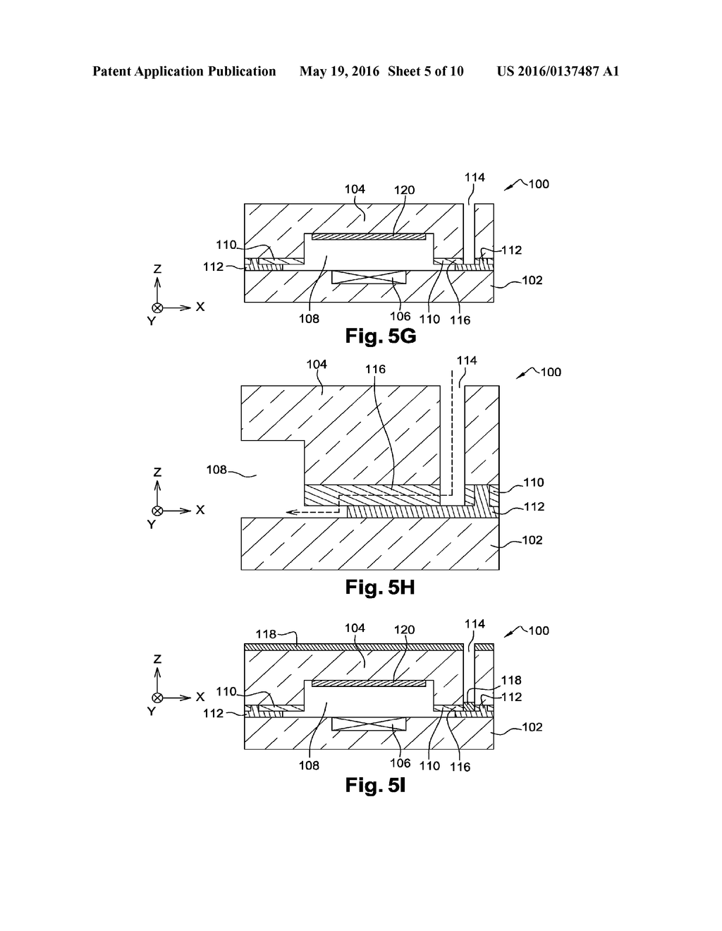 PACKAGE STRUCTURE INCLUDING A CAVITY COUPLED TO AN INJECTION GAS CHANNEL     COMPOSED OF A PERMEABLE MATERIAL - diagram, schematic, and image 06