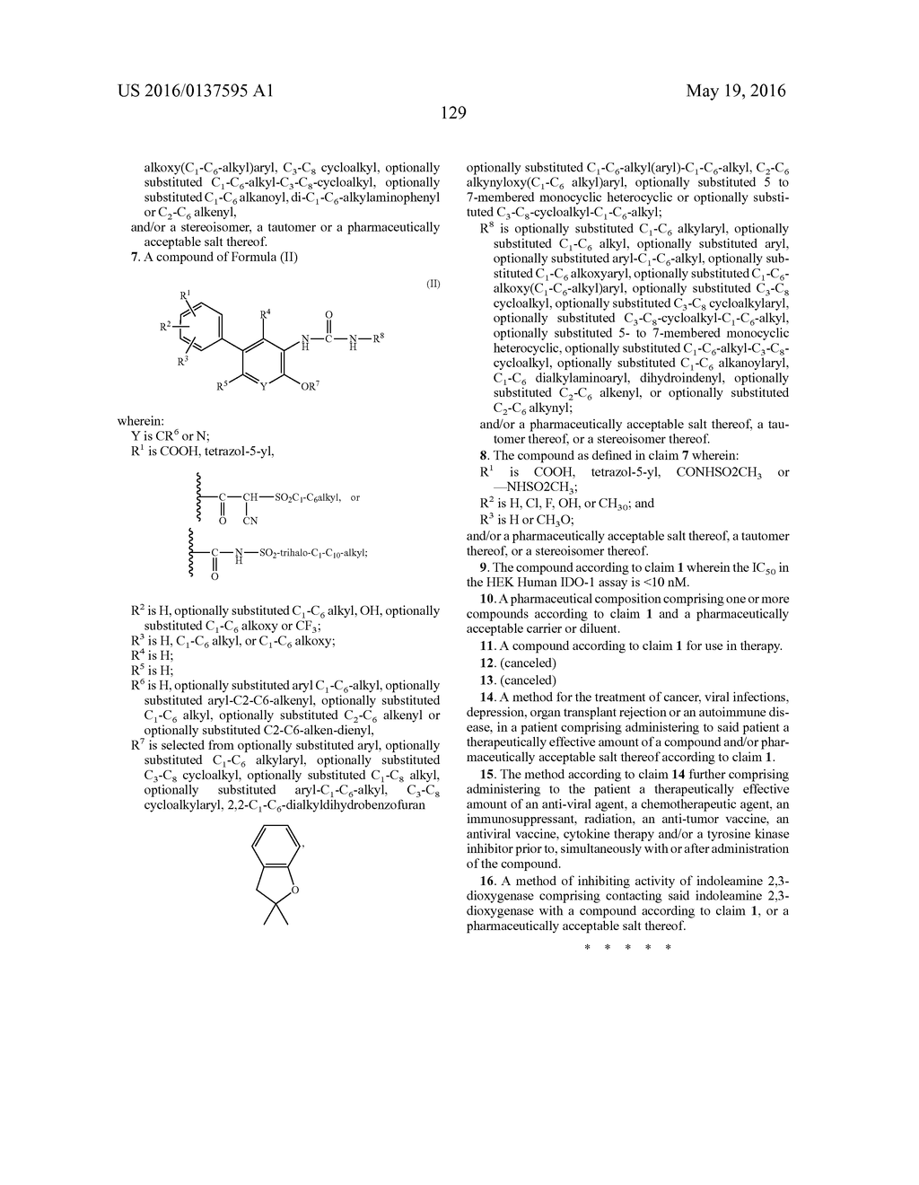 IDO INHIBITORS - diagram, schematic, and image 130