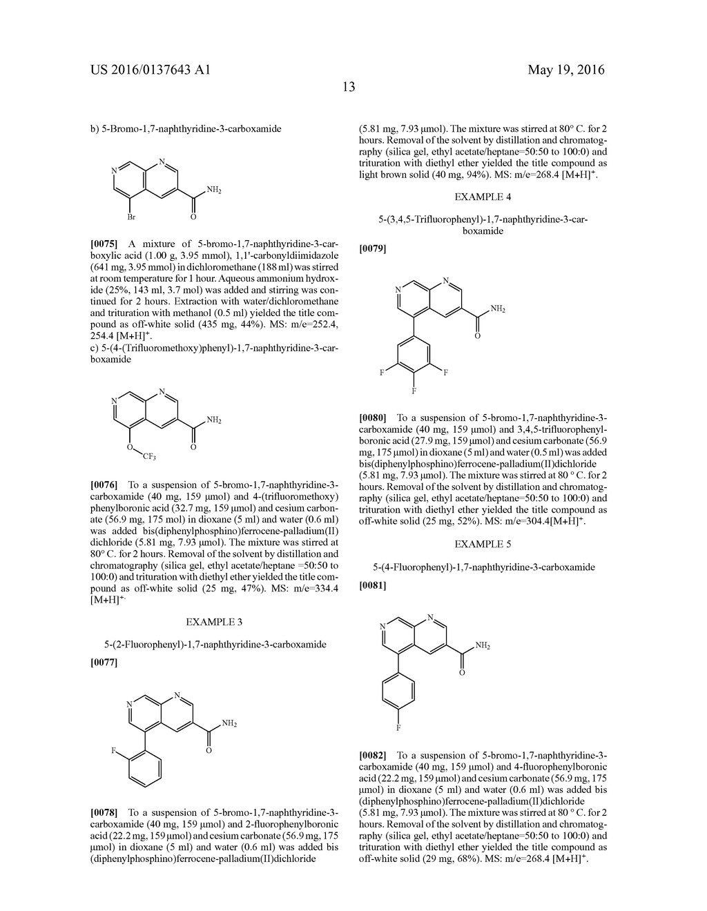 1,7-NAPHTHYRIDINE DERIVATIVES - diagram, schematic, and image 14