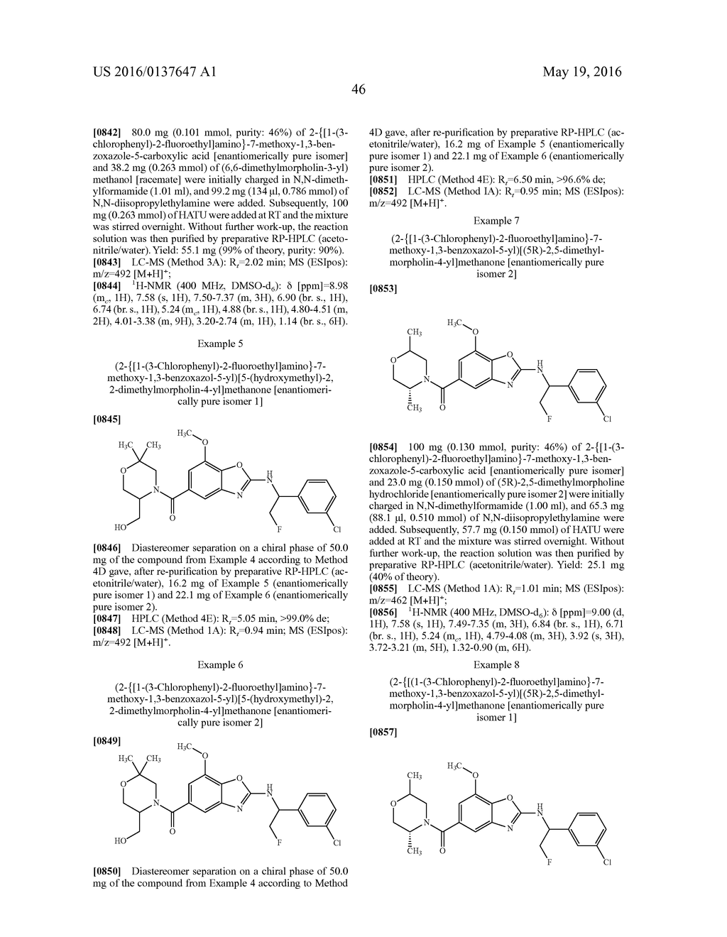 SUBSTITUTED BENZOXAZOLES - diagram, schematic, and image 47