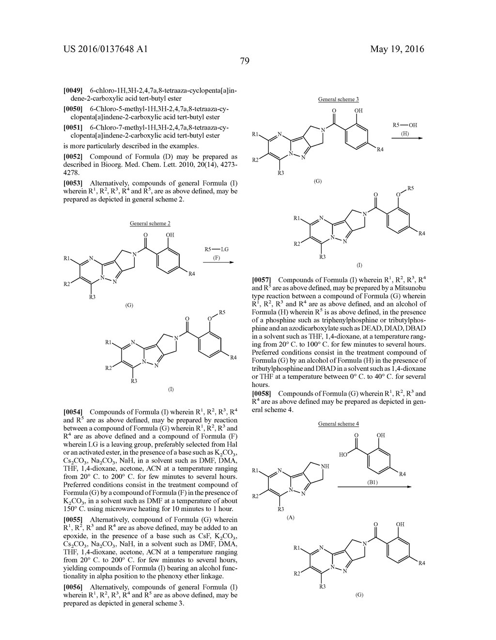 TETRAAZA-CYCLOPENTA[A]INDENYL DERIVATIVES - diagram, schematic, and image 80