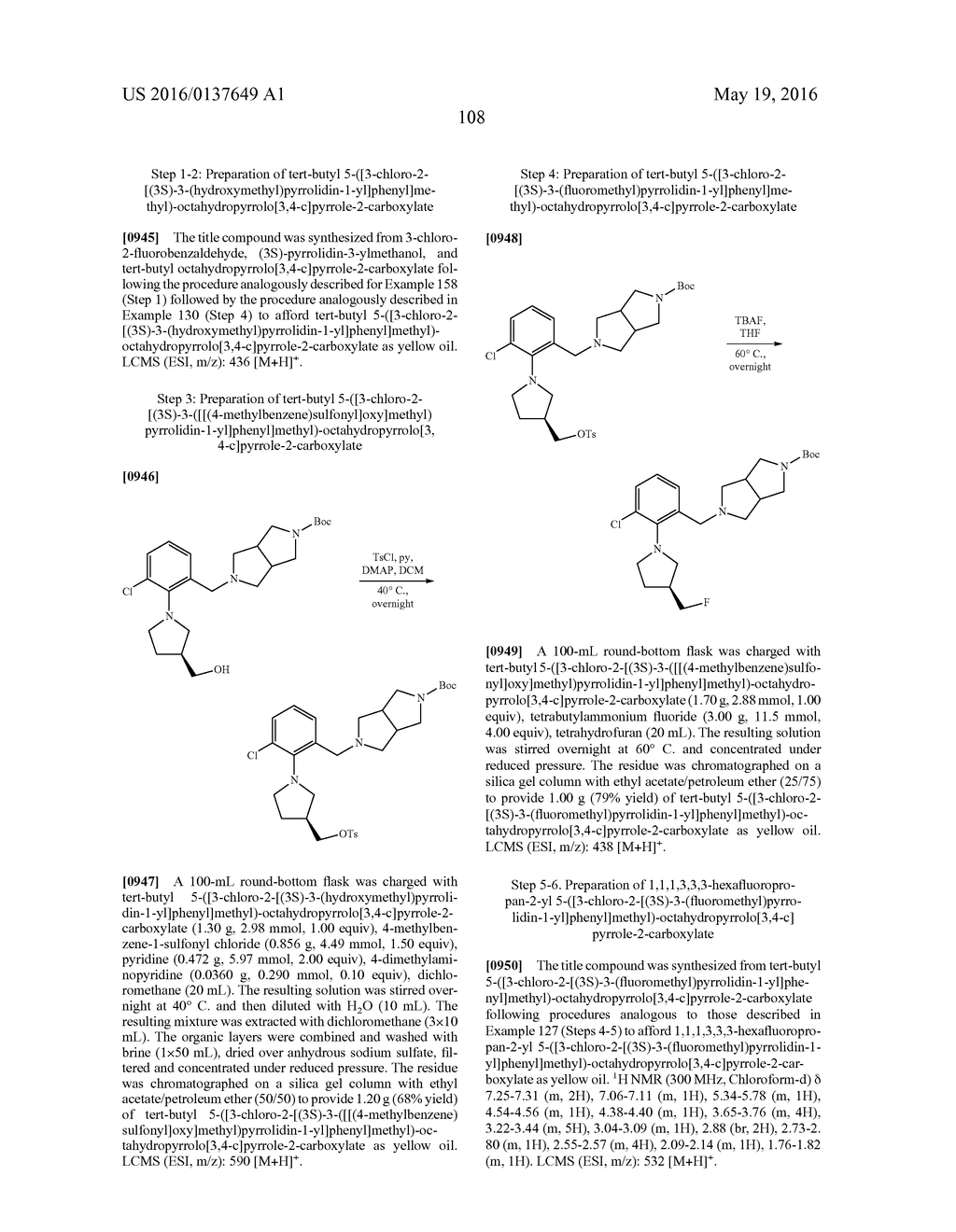 PYRROLO-PYRROLE CARBAMATE AND RELATED ORGANIC COMPOUNDS, PHARMACEUTICAL     COMPOSITIONS, AND MEDICAL USES THEREOF - diagram, schematic, and image 109