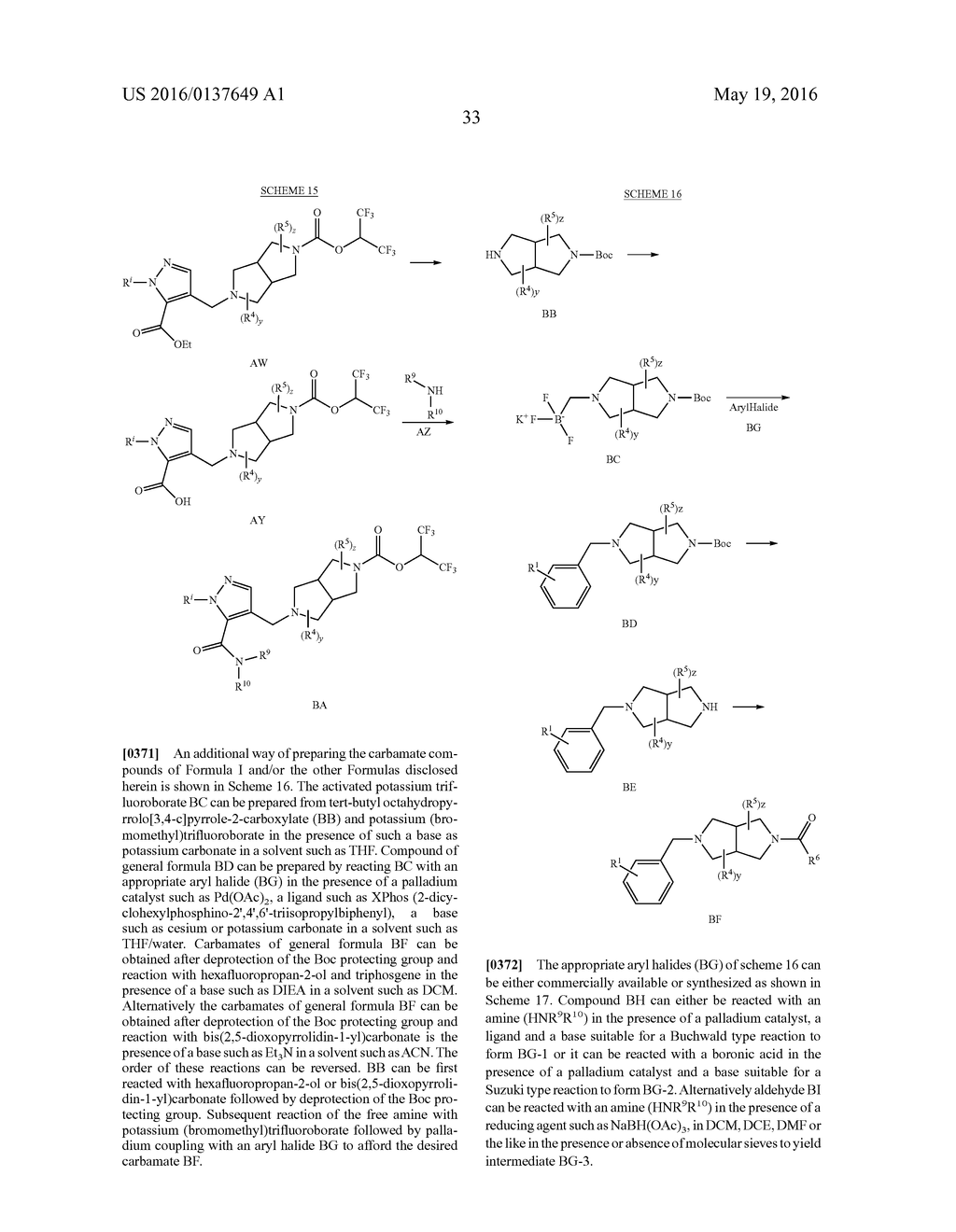 PYRROLO-PYRROLE CARBAMATE AND RELATED ORGANIC COMPOUNDS, PHARMACEUTICAL     COMPOSITIONS, AND MEDICAL USES THEREOF - diagram, schematic, and image 34