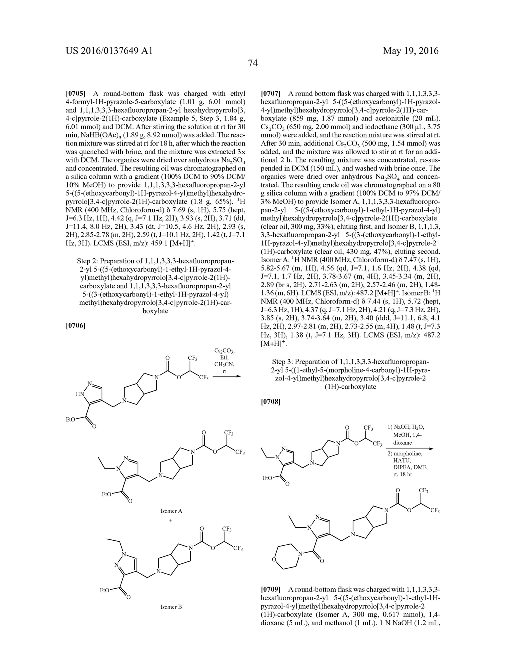 PYRROLO-PYRROLE CARBAMATE AND RELATED ORGANIC COMPOUNDS, PHARMACEUTICAL     COMPOSITIONS, AND MEDICAL USES THEREOF - diagram, schematic, and image 75