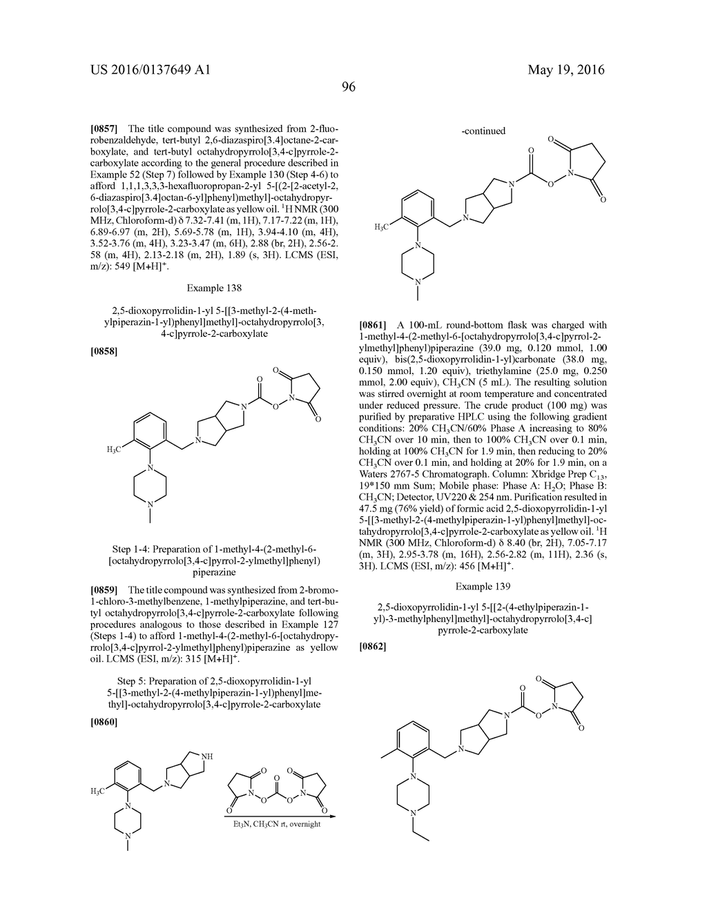 PYRROLO-PYRROLE CARBAMATE AND RELATED ORGANIC COMPOUNDS, PHARMACEUTICAL     COMPOSITIONS, AND MEDICAL USES THEREOF - diagram, schematic, and image 97