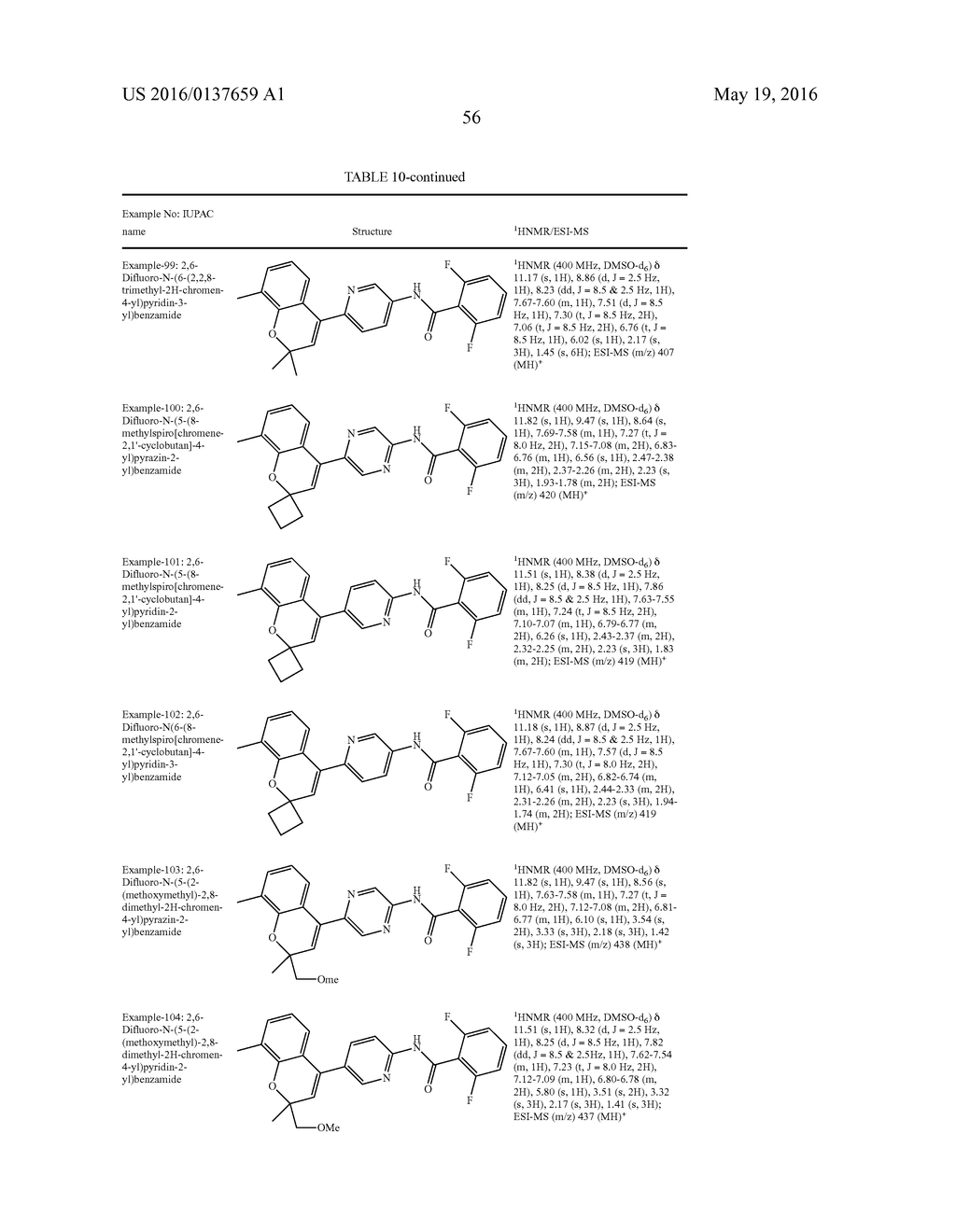 CHROMANE AND CHROMENE DERIVATIVES AND THEIR USE AS CRAC MODULATORS - diagram, schematic, and image 57