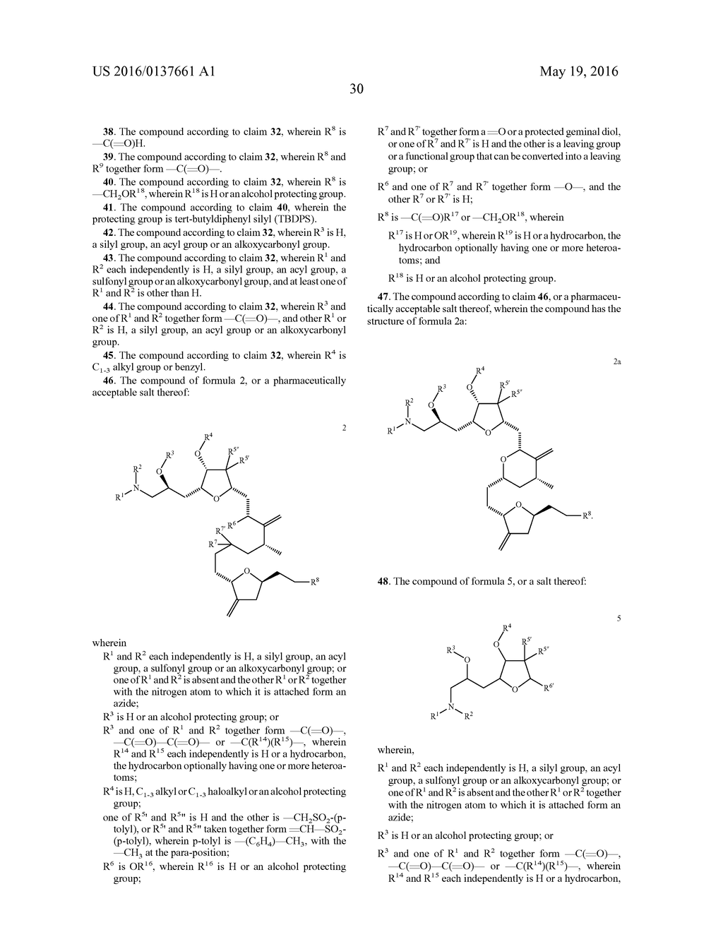 SYNTHETIC PROCESS FOR PREPARATION OF MACROCYCLIC C1-KETO ANALOGS OF     HALICHONDRIN B AND INTERMEDIATES USEFUL THEREIN INCLUDING INTERMEDIATES     CONTAINING -SO2-(P-TOLYL) GROUPS - diagram, schematic, and image 31