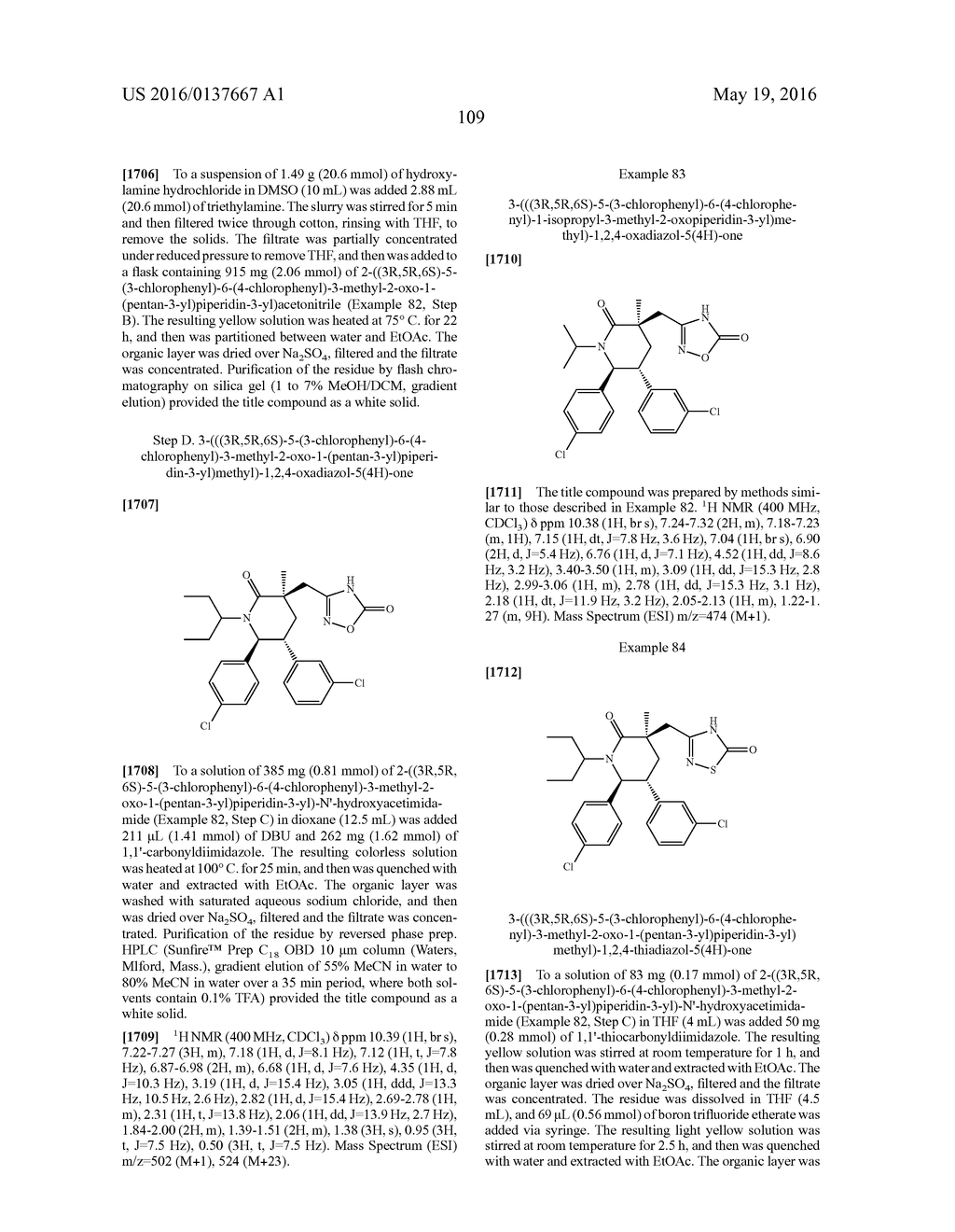 Piperidinone Derivatives as MDM2 Inhibitors for the Treatment of Cancer - diagram, schematic, and image 110