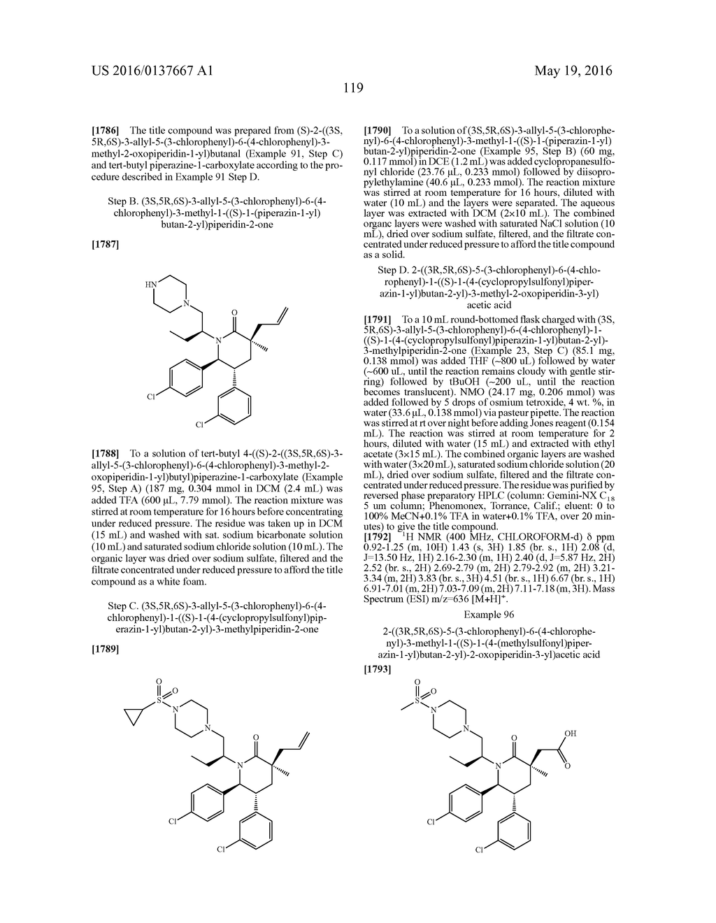 Piperidinone Derivatives as MDM2 Inhibitors for the Treatment of Cancer - diagram, schematic, and image 120