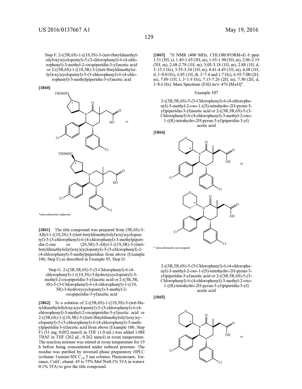 Piperidinone Derivatives as MDM2 Inhibitors for the Treatment of Cancer - diagram, schematic, and image 130