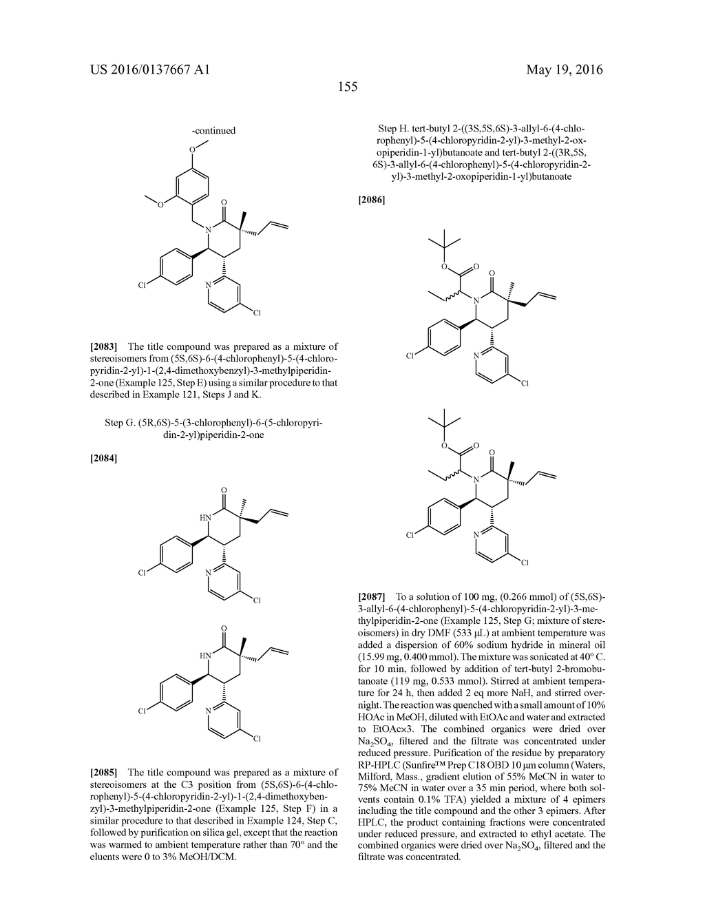 Piperidinone Derivatives as MDM2 Inhibitors for the Treatment of Cancer - diagram, schematic, and image 156