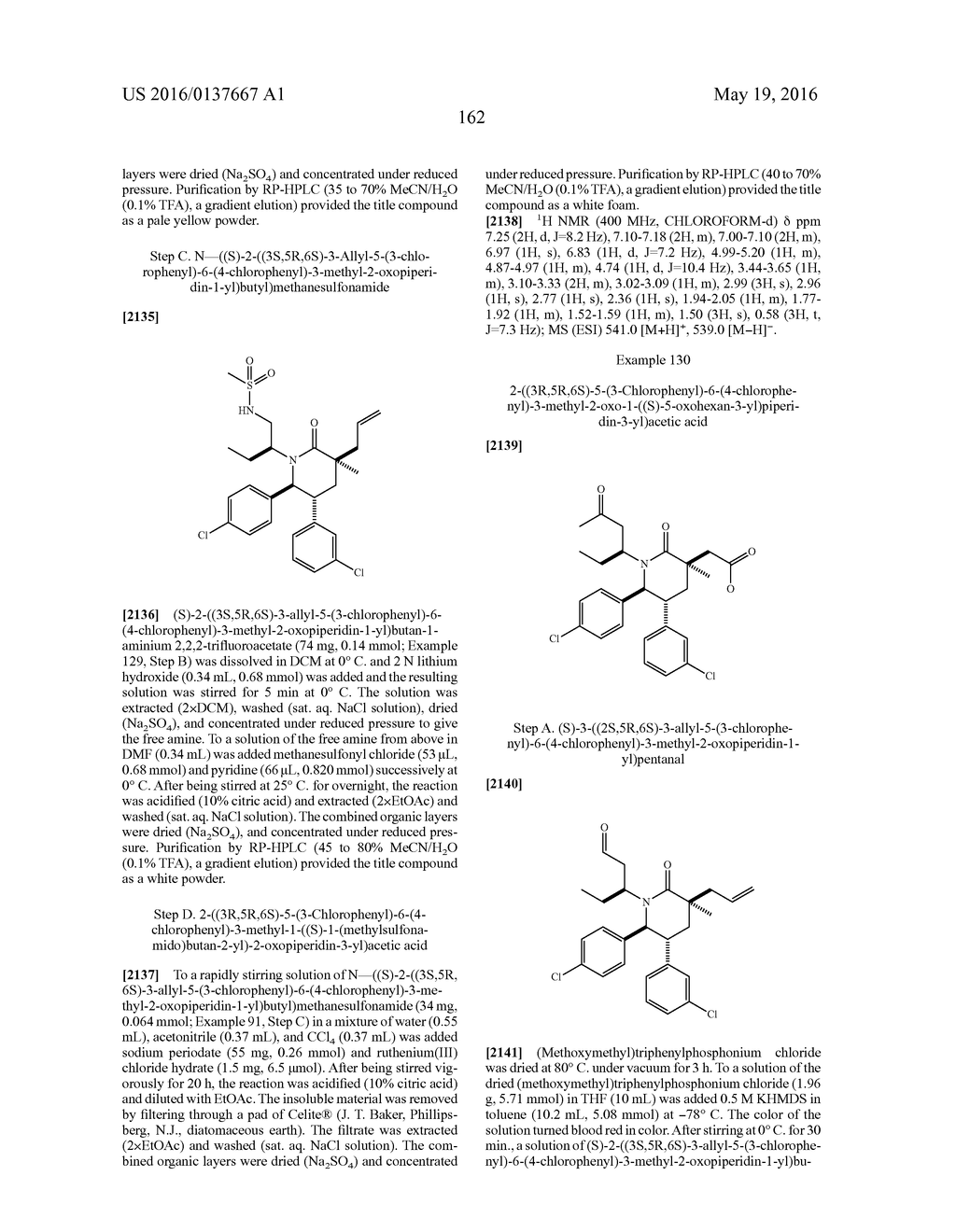 Piperidinone Derivatives as MDM2 Inhibitors for the Treatment of Cancer - diagram, schematic, and image 163