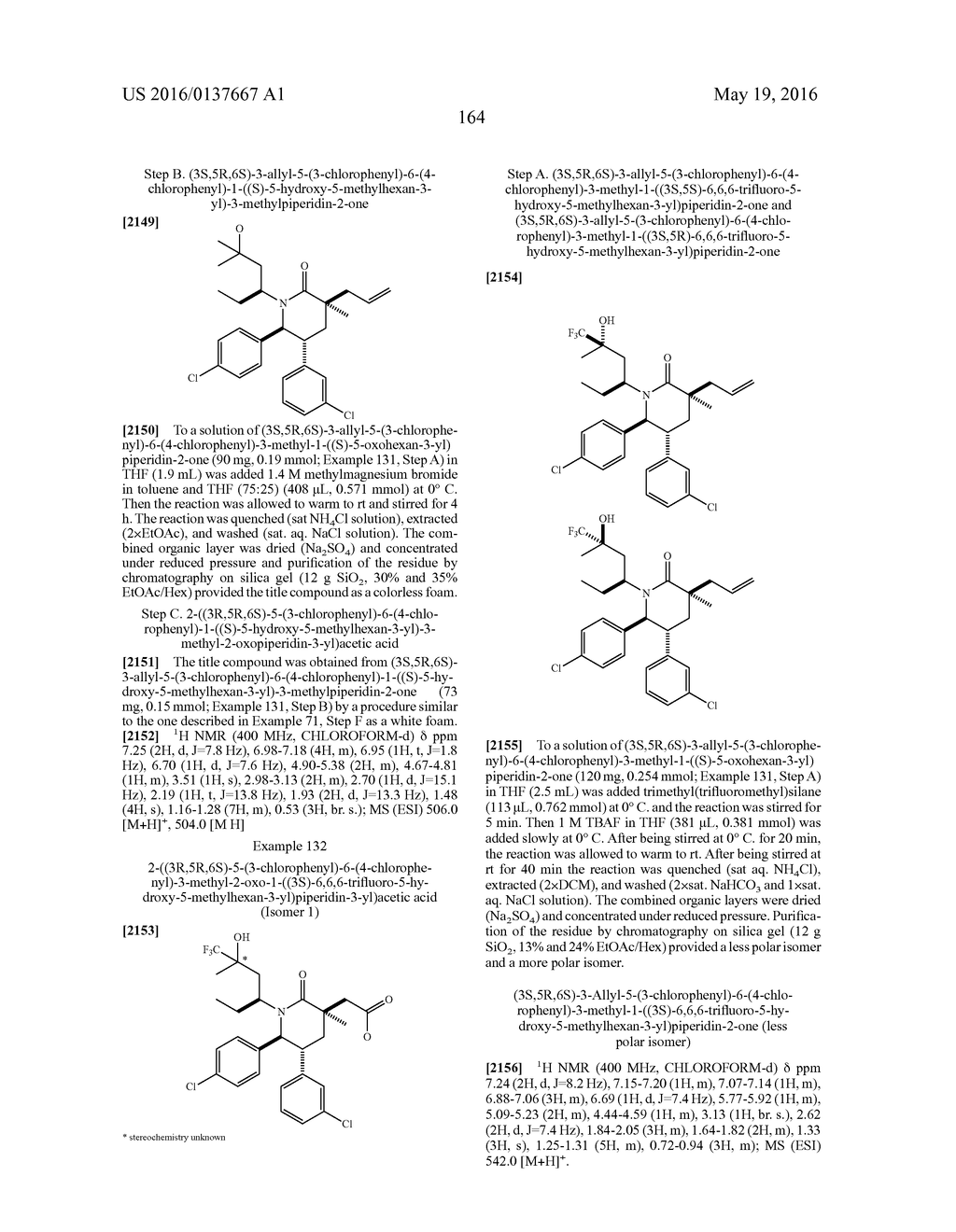 Piperidinone Derivatives as MDM2 Inhibitors for the Treatment of Cancer - diagram, schematic, and image 165