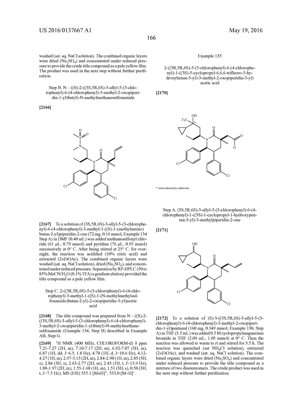 Piperidinone Derivatives as MDM2 Inhibitors for the Treatment of Cancer - diagram, schematic, and image 167