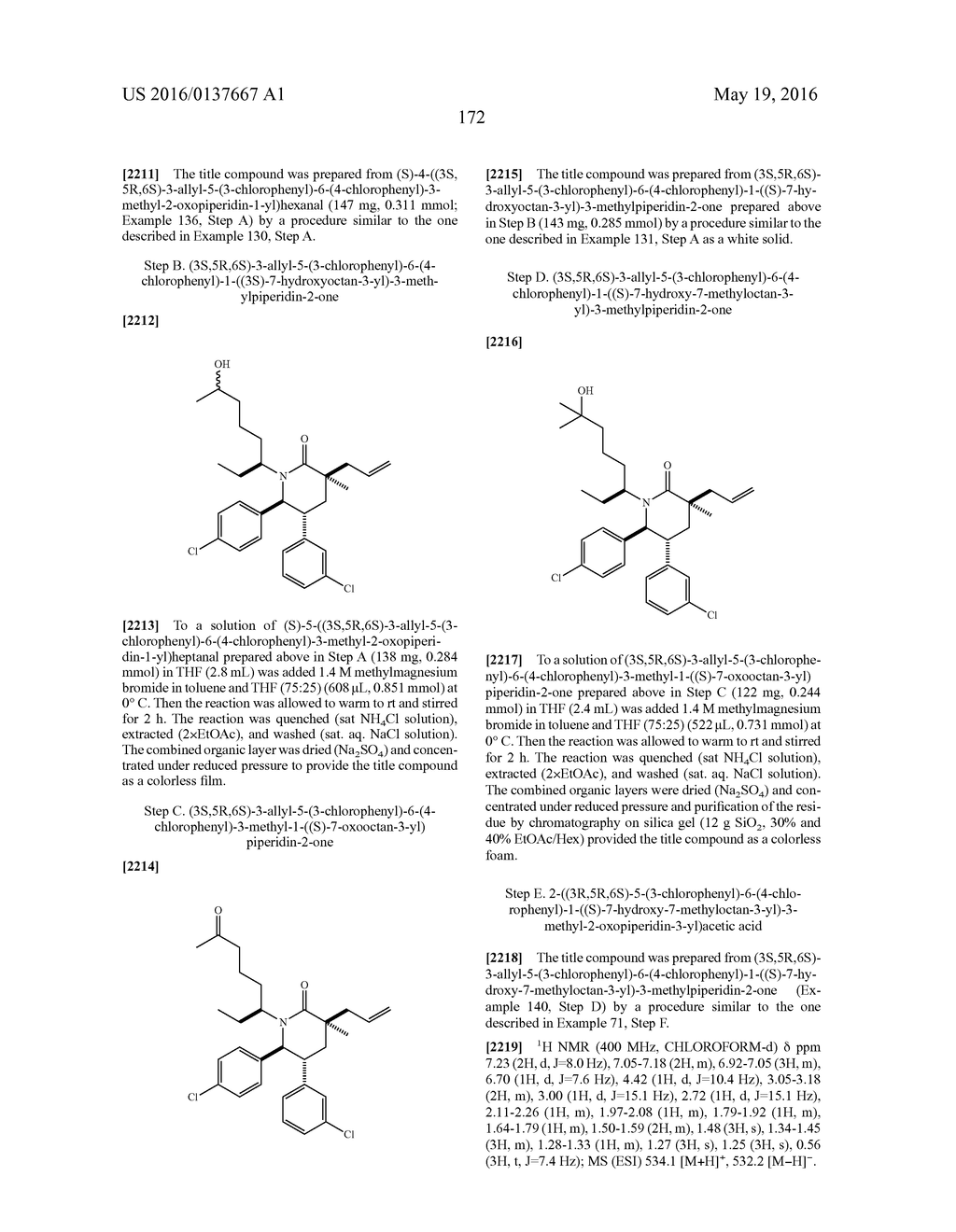 Piperidinone Derivatives as MDM2 Inhibitors for the Treatment of Cancer - diagram, schematic, and image 173