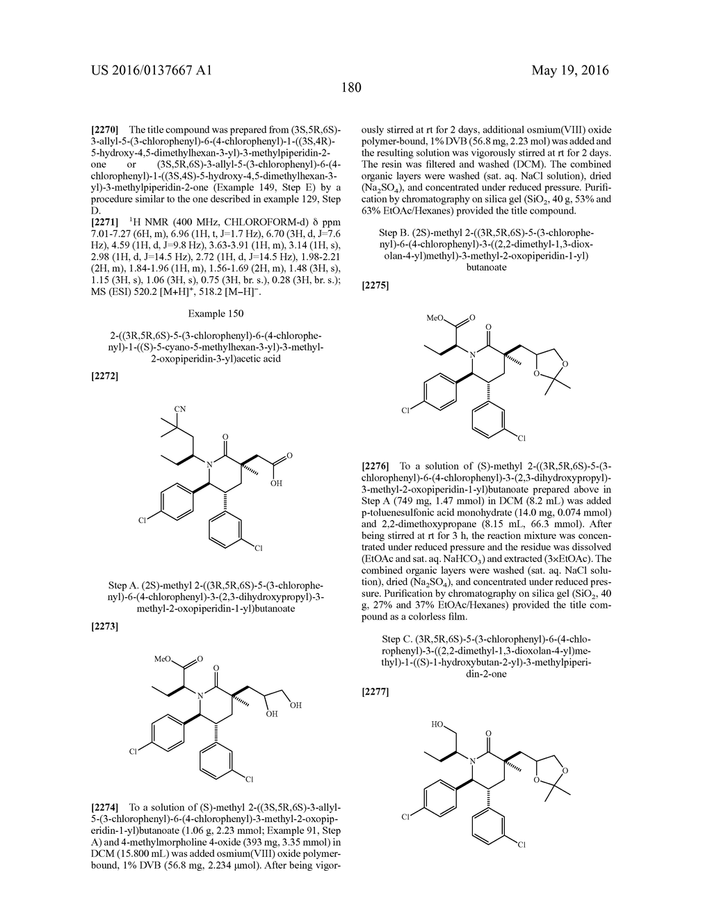 Piperidinone Derivatives as MDM2 Inhibitors for the Treatment of Cancer - diagram, schematic, and image 181