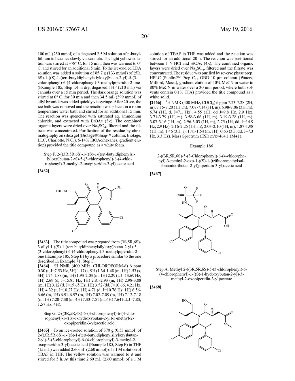 Piperidinone Derivatives as MDM2 Inhibitors for the Treatment of Cancer - diagram, schematic, and image 205