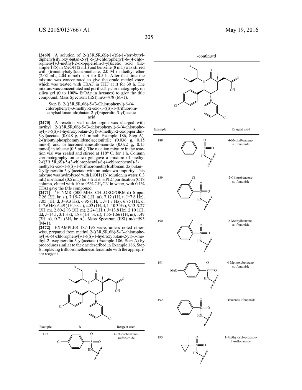 Piperidinone Derivatives as MDM2 Inhibitors for the Treatment of Cancer - diagram, schematic, and image 206