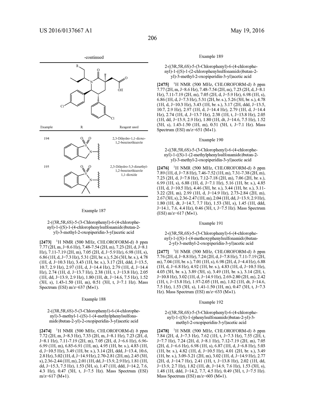 Piperidinone Derivatives as MDM2 Inhibitors for the Treatment of Cancer - diagram, schematic, and image 207