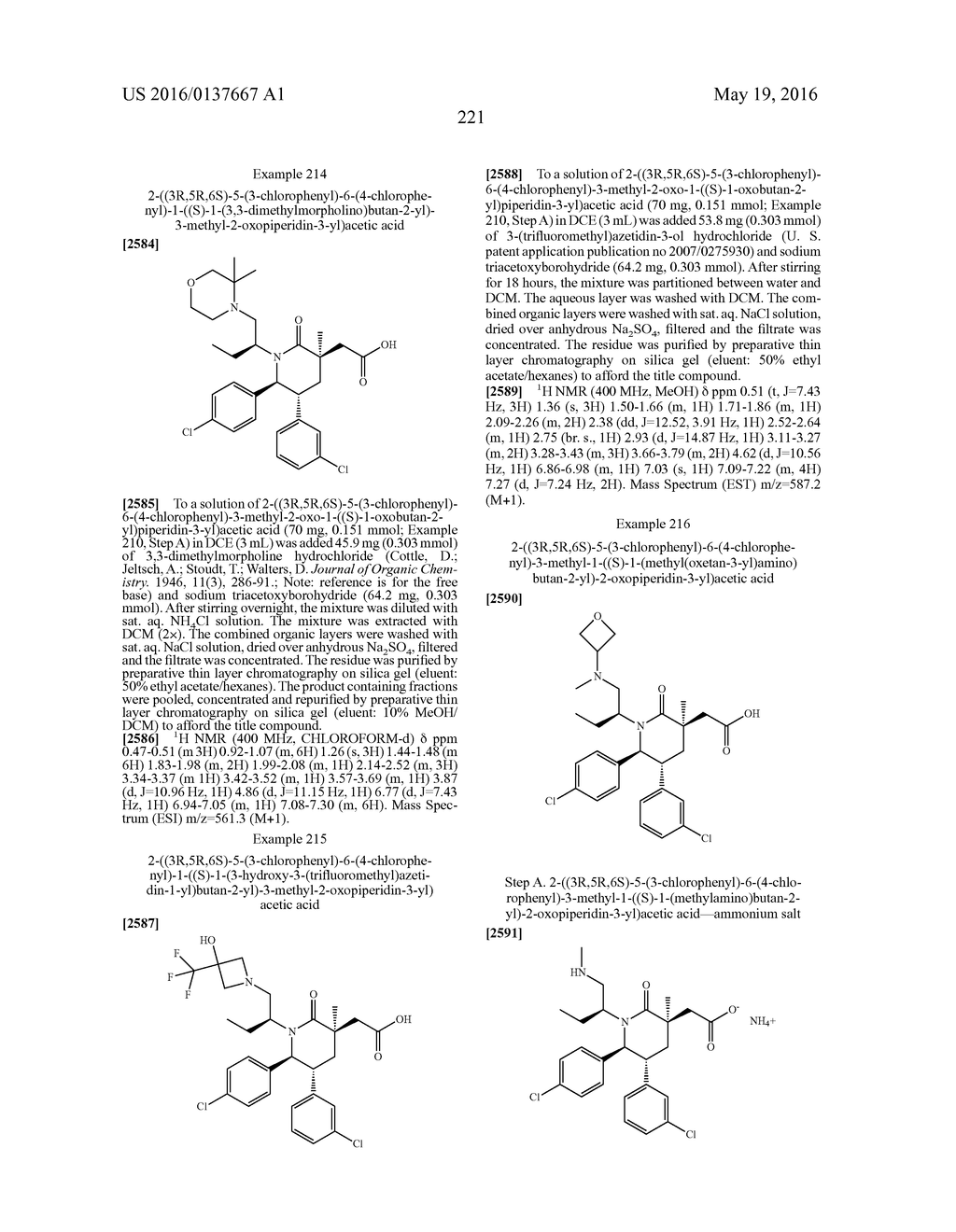 Piperidinone Derivatives as MDM2 Inhibitors for the Treatment of Cancer - diagram, schematic, and image 222
