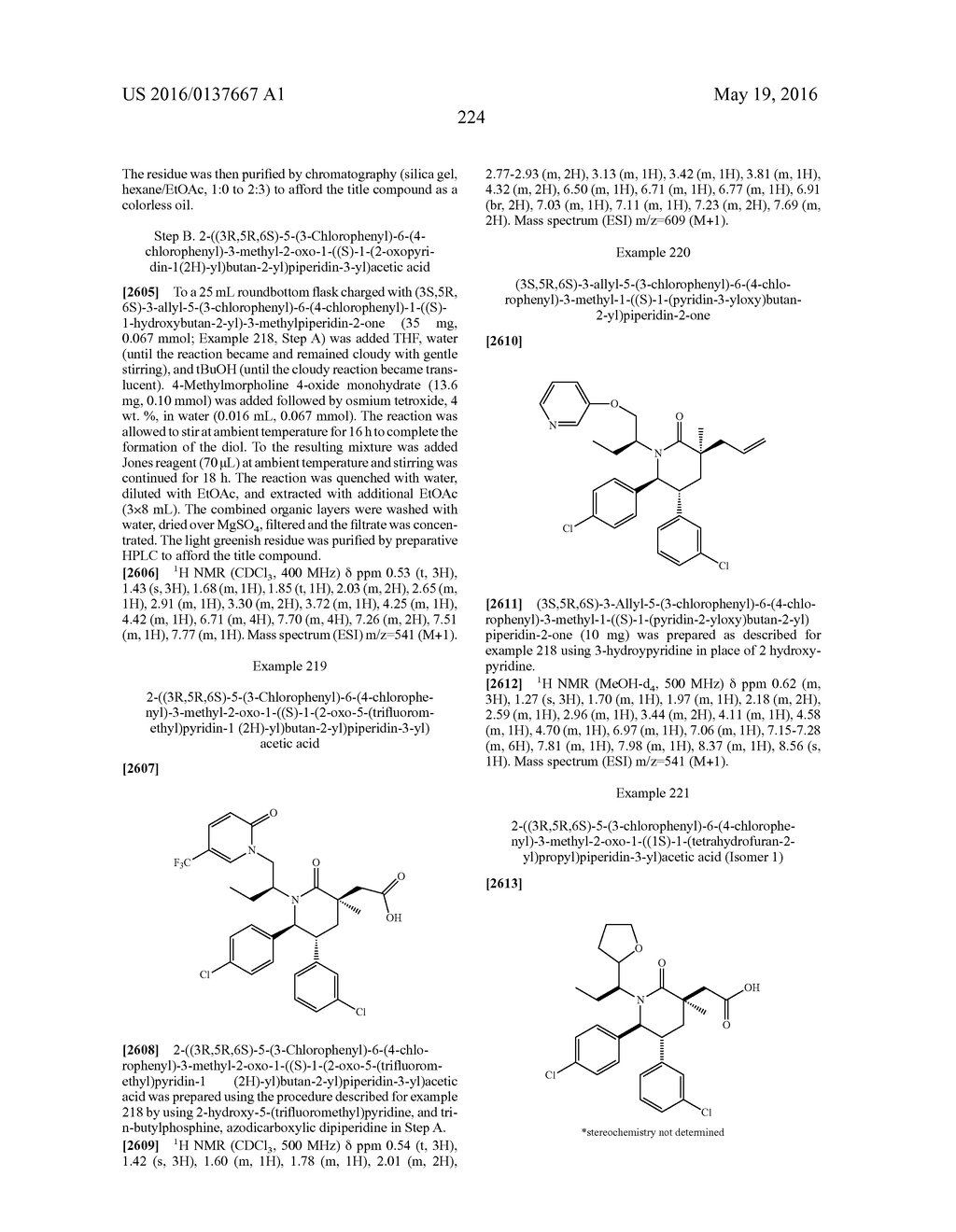 Piperidinone Derivatives as MDM2 Inhibitors for the Treatment of Cancer - diagram, schematic, and image 225